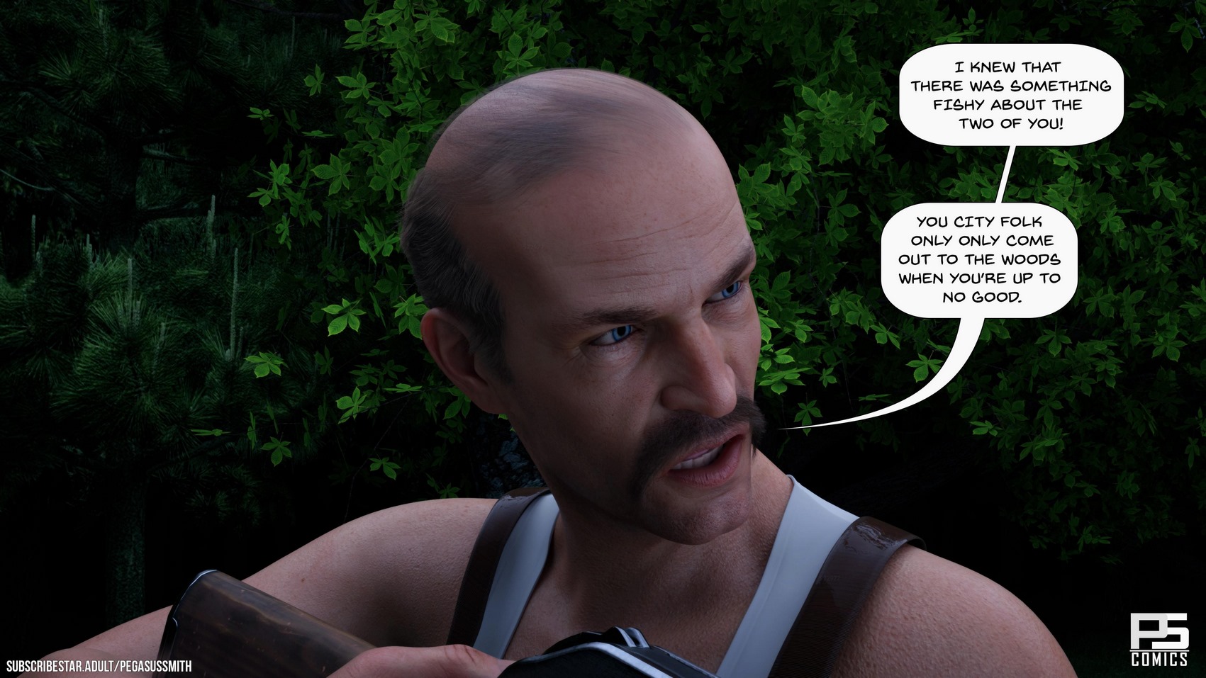Lost in the Woods [Pegasus Smit], Lost in the Woods [3D], page 83 of 119