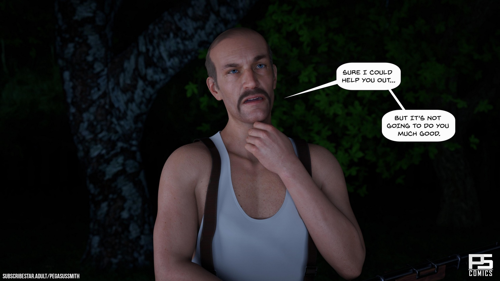 Lost in the Woods [Pegasus Smit], Lost in the Woods [3D], page 86 of 119