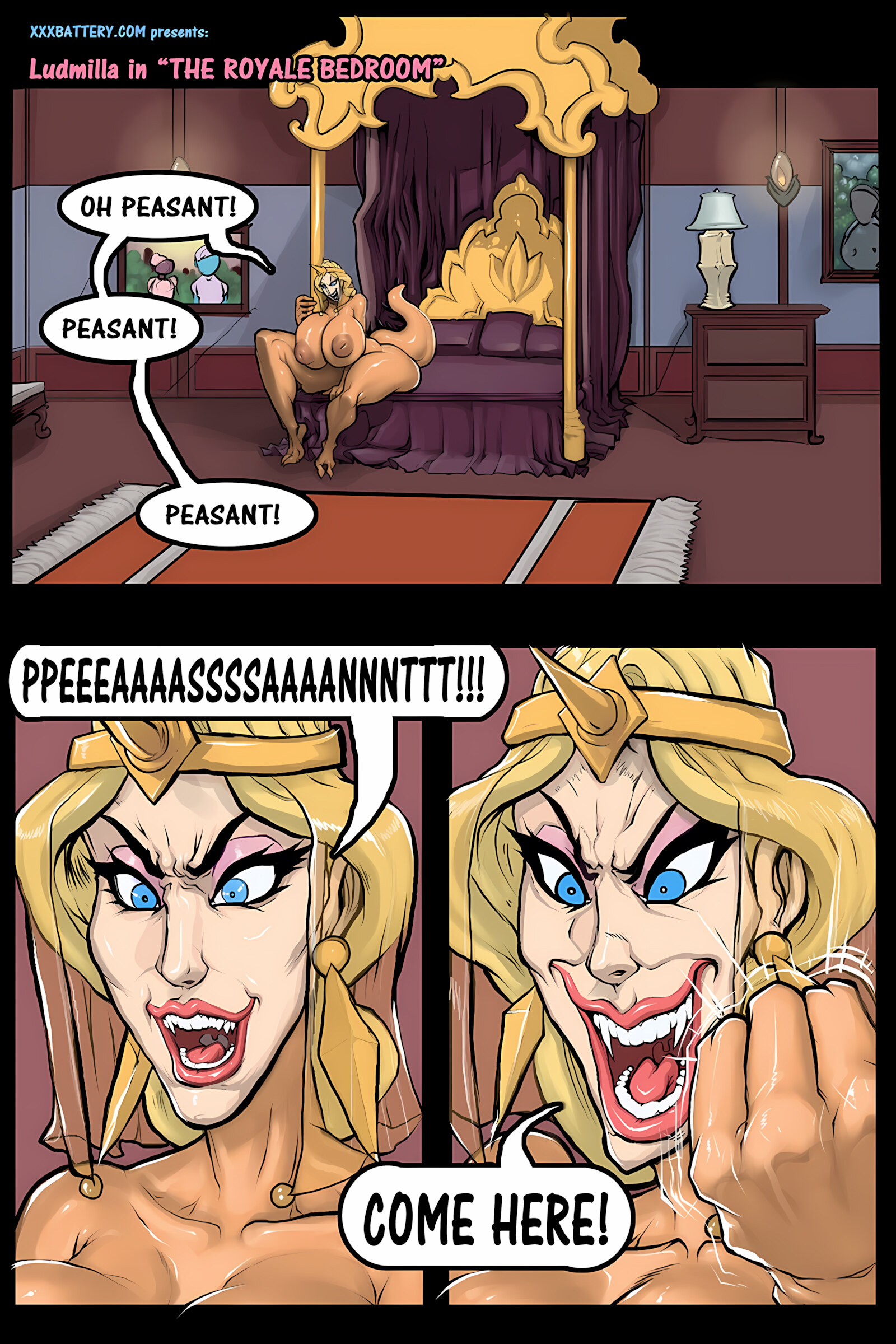 LudMilla in The Royale Bedroom [Vaiderman], LudMilla in The Royale Bedroom, page 1 of 5