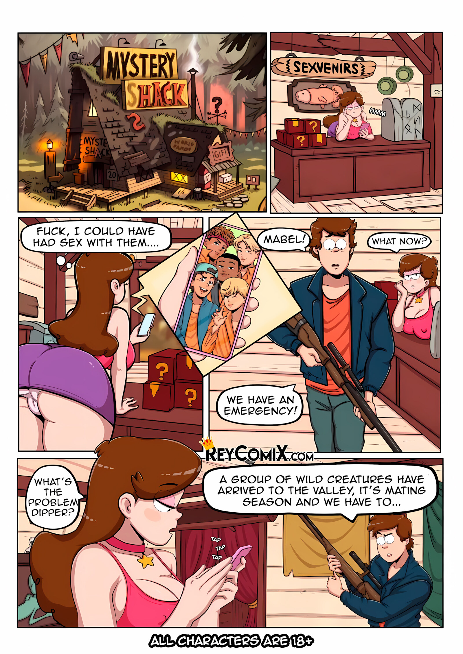 Mabel’s Journal [Gansoman], Mabel's Journal, page 4 of 13