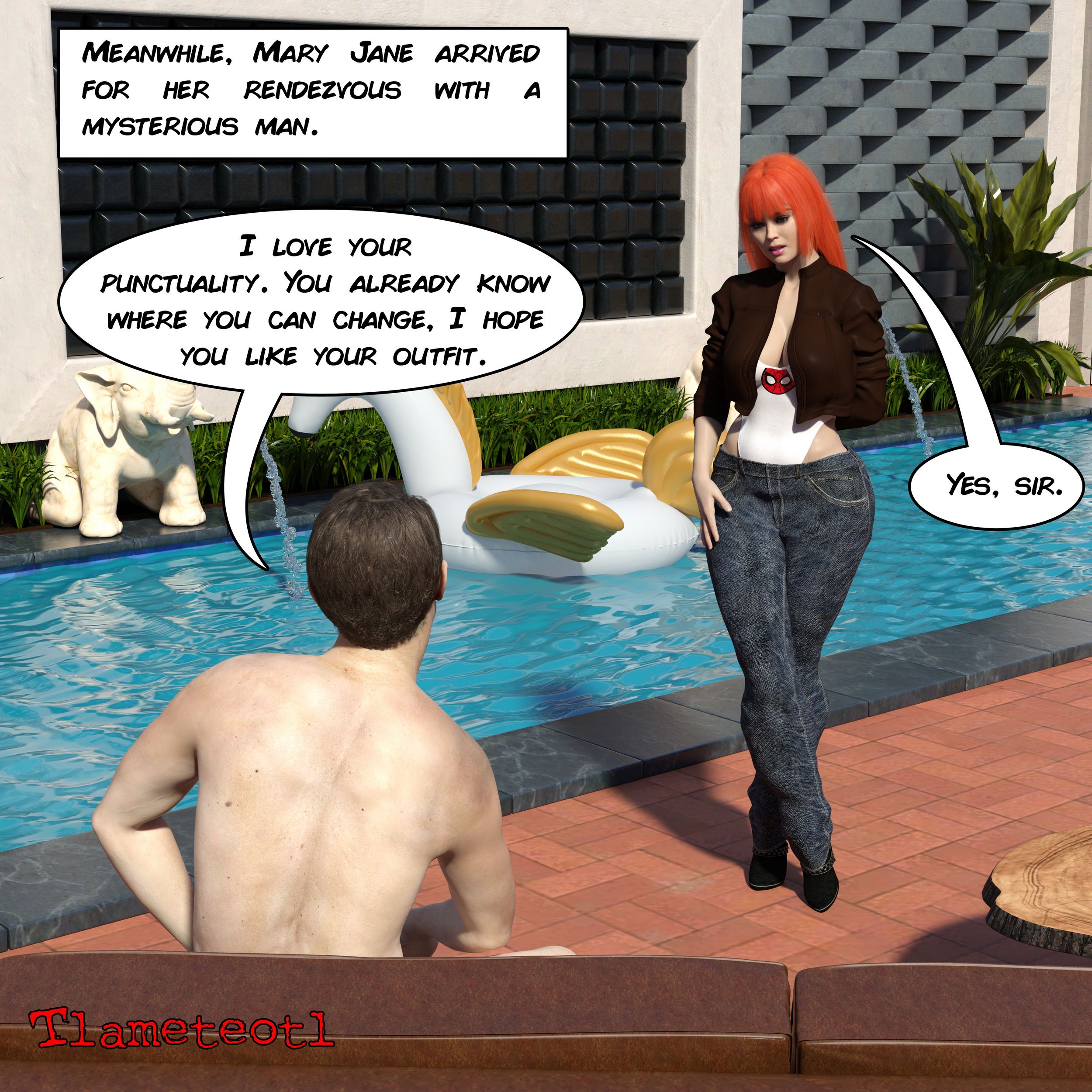 Mary Jane’s Model Behavior [Tlameteotl], Mary Jane's Model Behavior, page 8 of 90