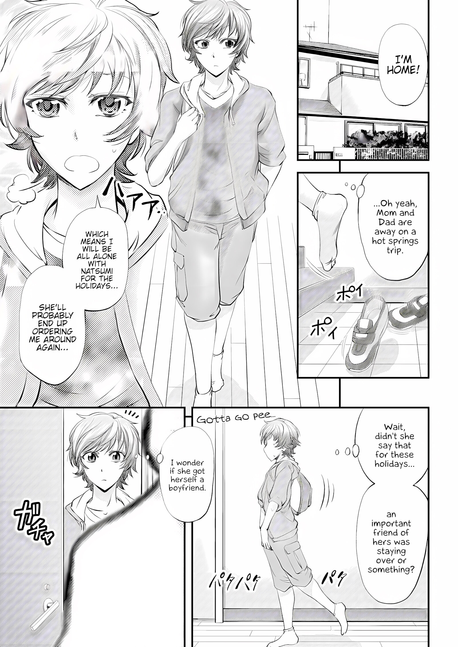 Mesu Ochi Sao Renketsu ~Nee-Chan-Tachi Ni Moteasobareta Boku~, Mesu Ochi Sao Renketsu ~Nee-Chan-Tachi Ni Moteasobareta Boku~, page 2 of 37