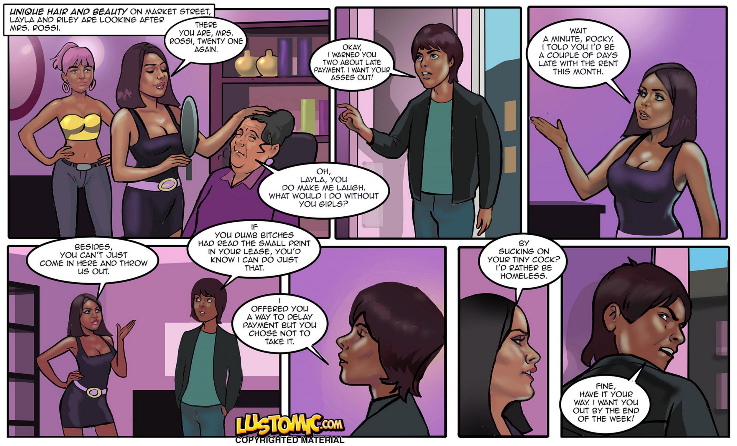 Miss Market Street [Lustomic], Miss Market Street, page 1 of 20