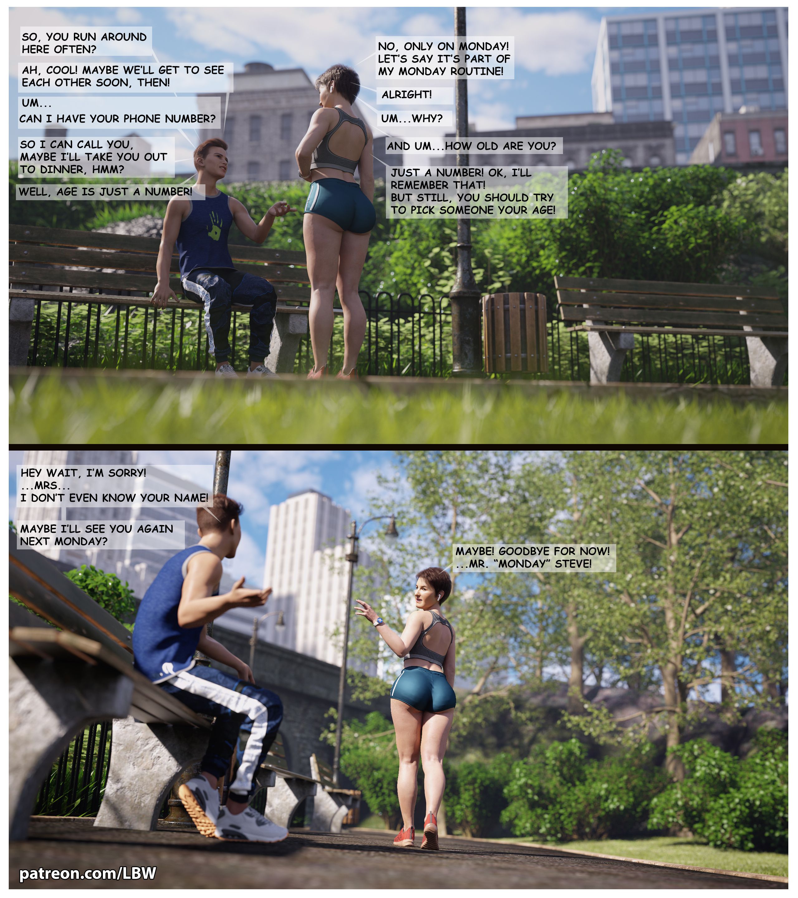 Monday Routine [LBW], Monday Routine, page 6 of 46