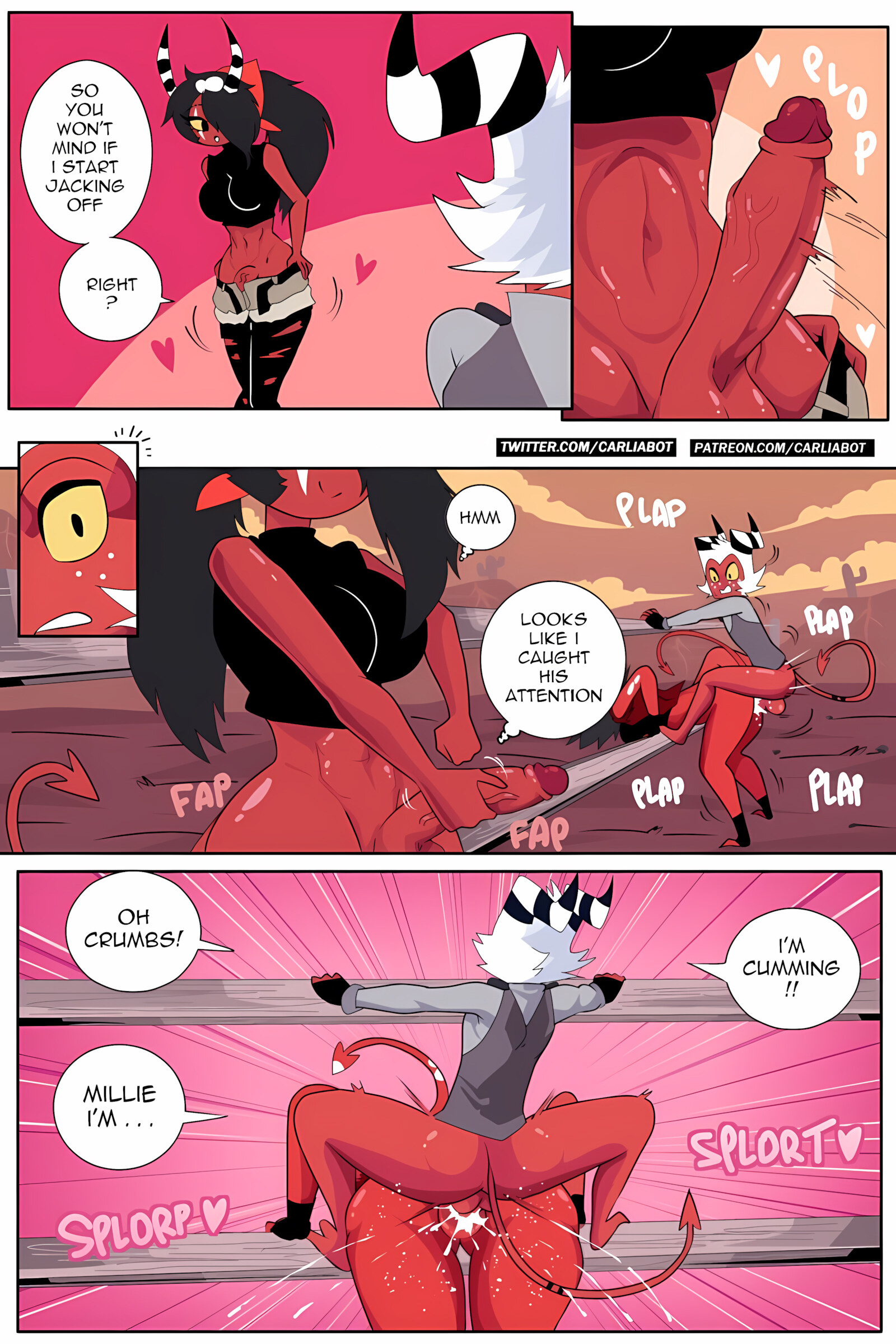 Moxxie family bonding [Carliabot], Moxxie family bonding, page 3 of 16