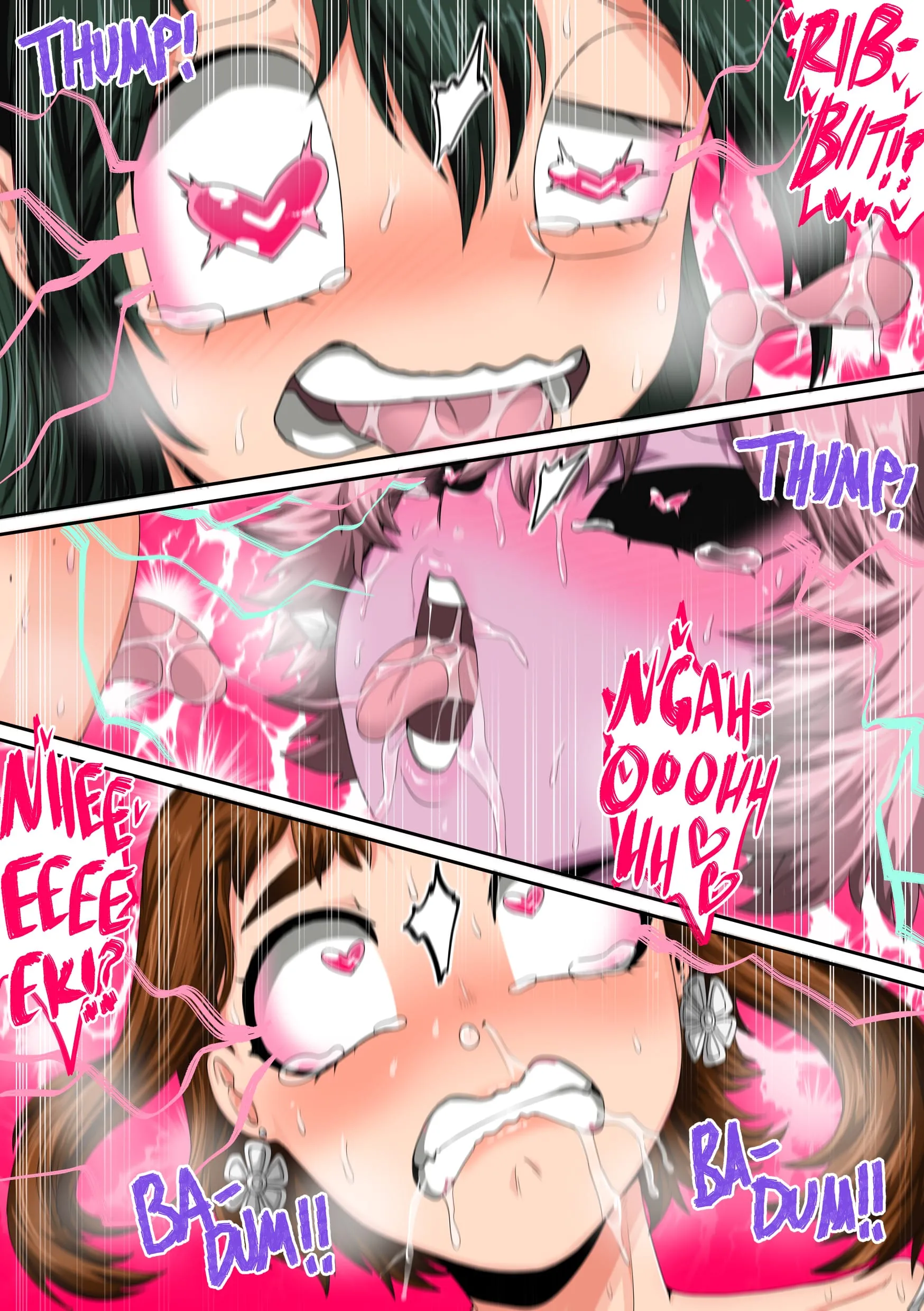 My Harem Academia (Boku No Hero Academia), 8.3 . My Harem Academia - Breaking into a Broken Heart - Chapter 8, page 101 of 123