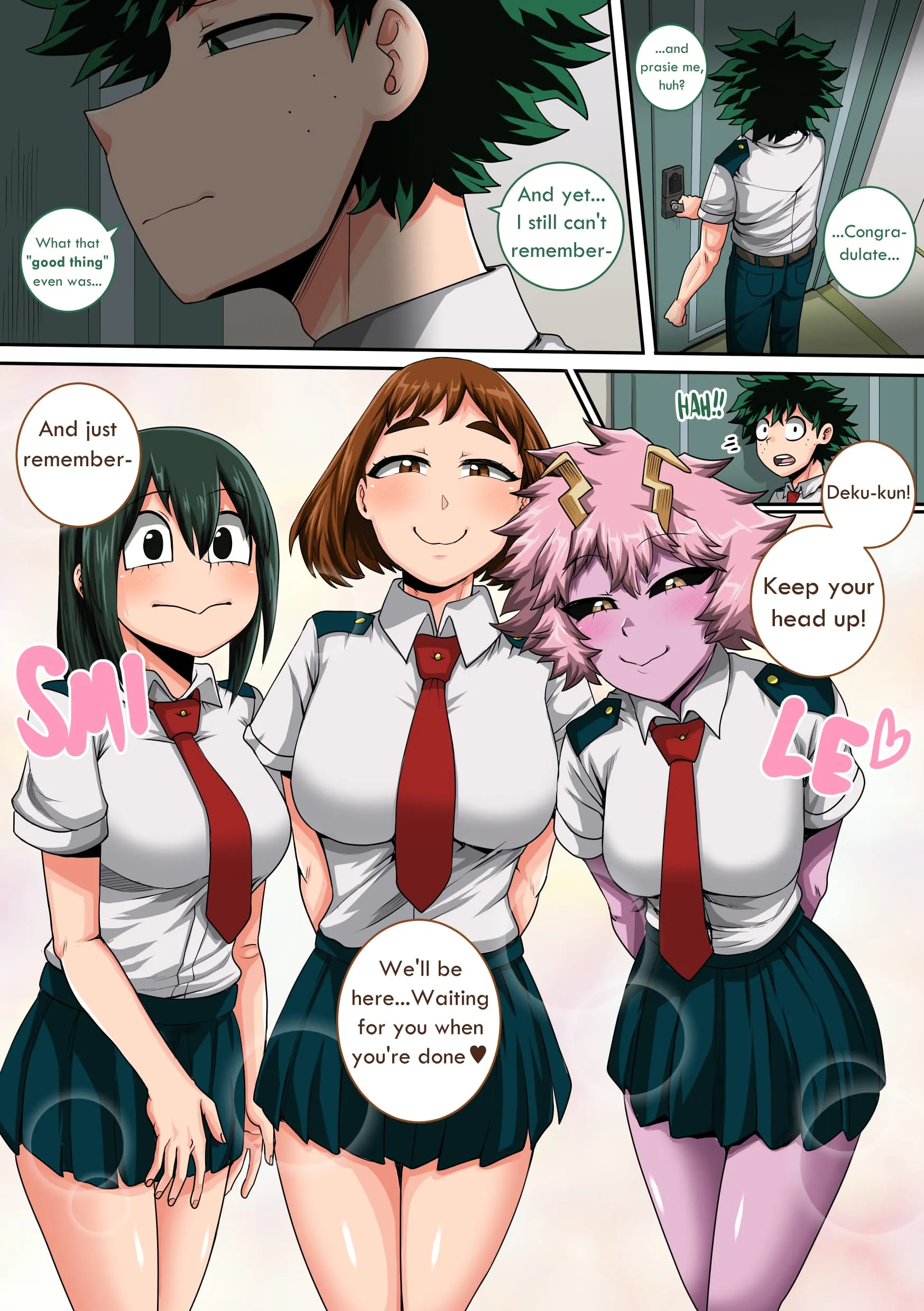 My Harem Academia (Boku No Hero Academia), 8.3 . My Harem Academia - Breaking into a Broken Heart - Chapter 8, page 111 of 123