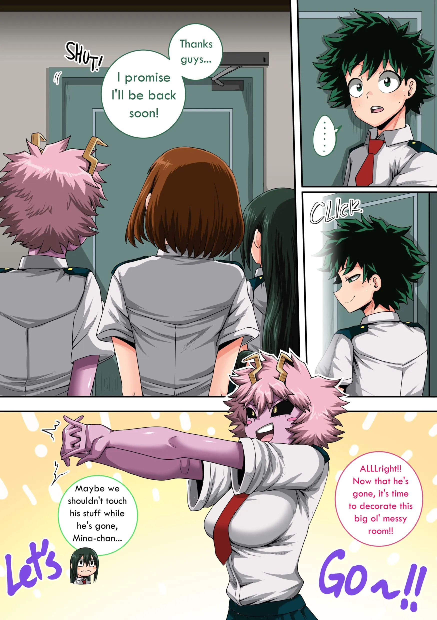 My Harem Academia (Boku No Hero Academia), 8.3 . My Harem Academia - Breaking into a Broken Heart - Chapter 8, page 112 of 123