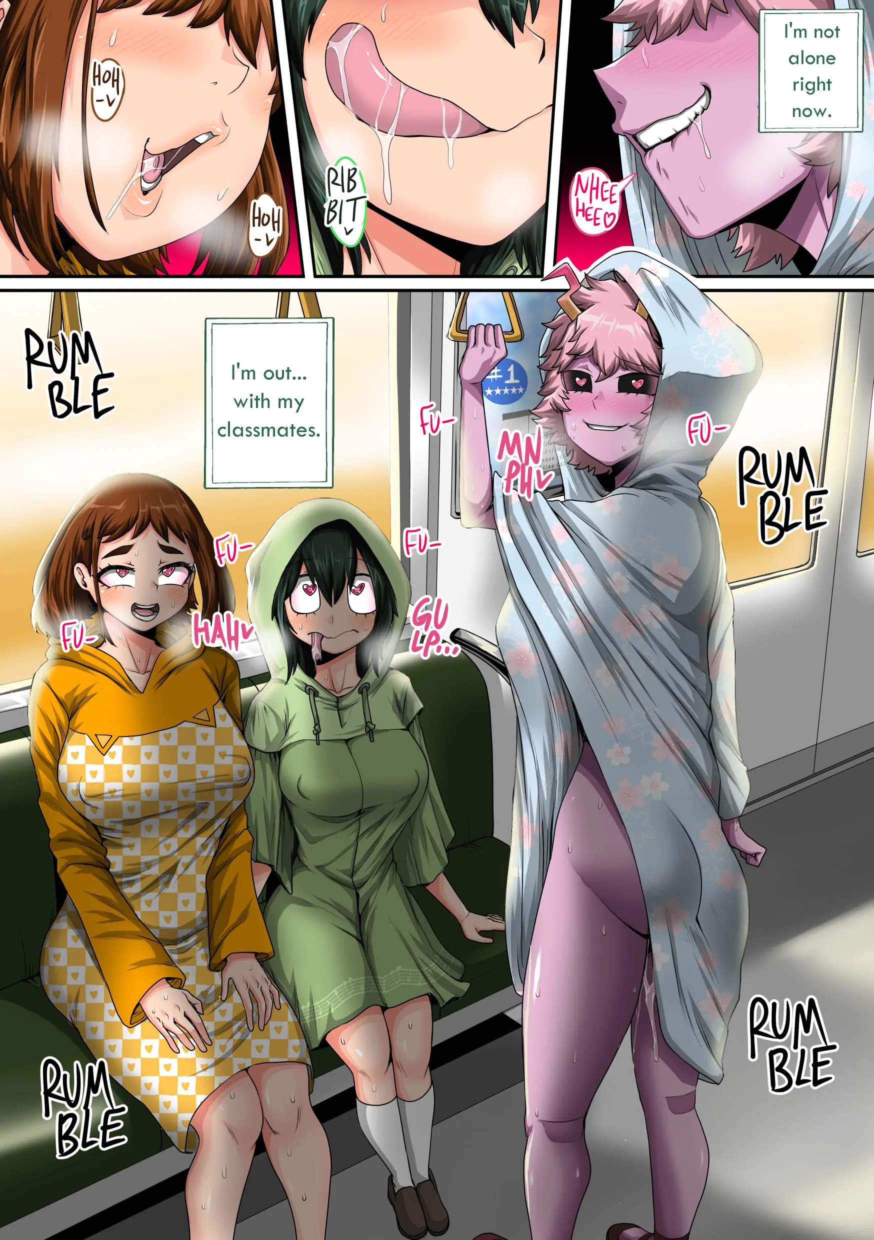 My Harem Academia (Boku No Hero Academia), 8.3 . My Harem Academia - Breaking into a Broken Heart - Chapter 8, page 15 of 123