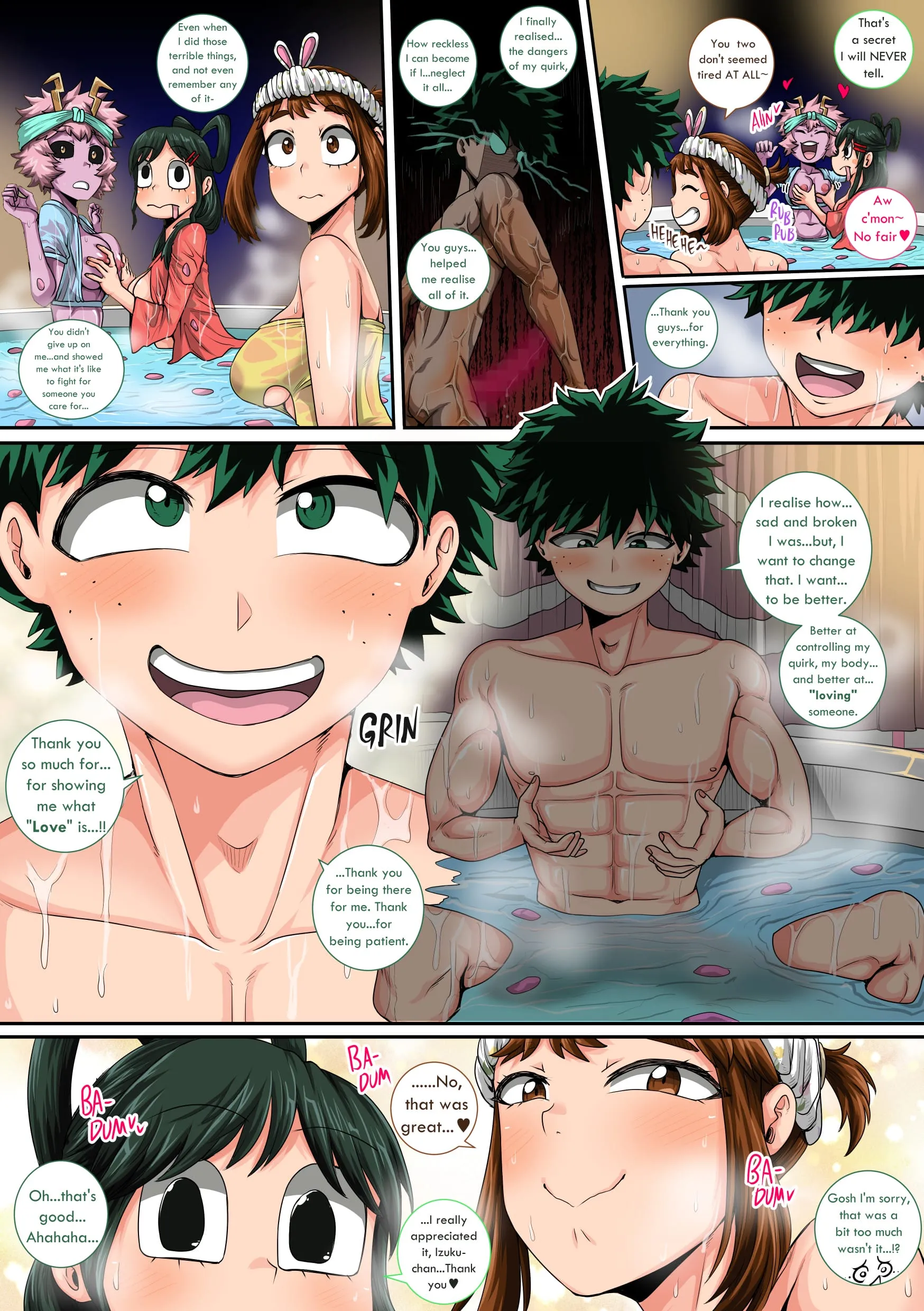 My Harem Academia (Boku No Hero Academia), 8.3 . My Harem Academia - Breaking into a Broken Heart - Chapter 8, page 33 of 123