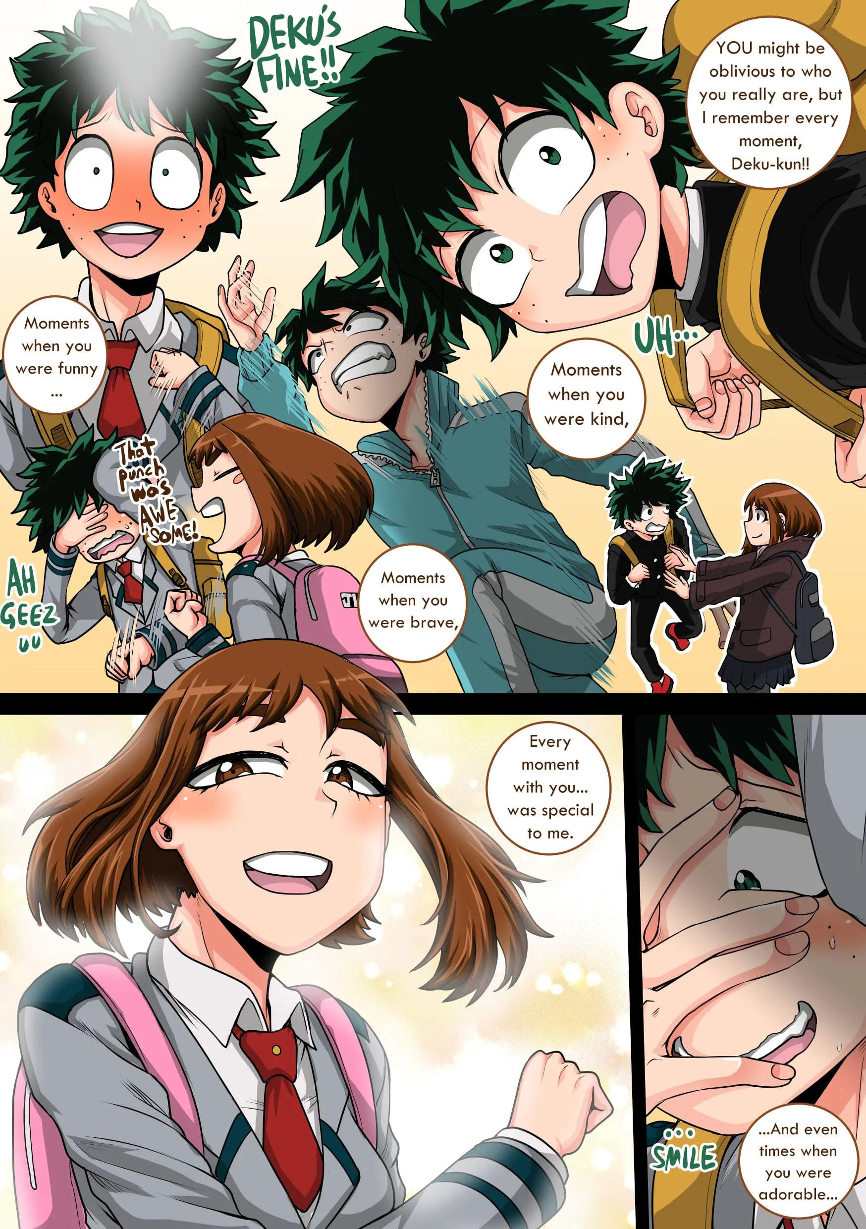 My Harem Academia (Boku No Hero Academia), 8.2 . My Harem Academia - Breaking into a Broken Heart - Chapter 8, page 33 of 57