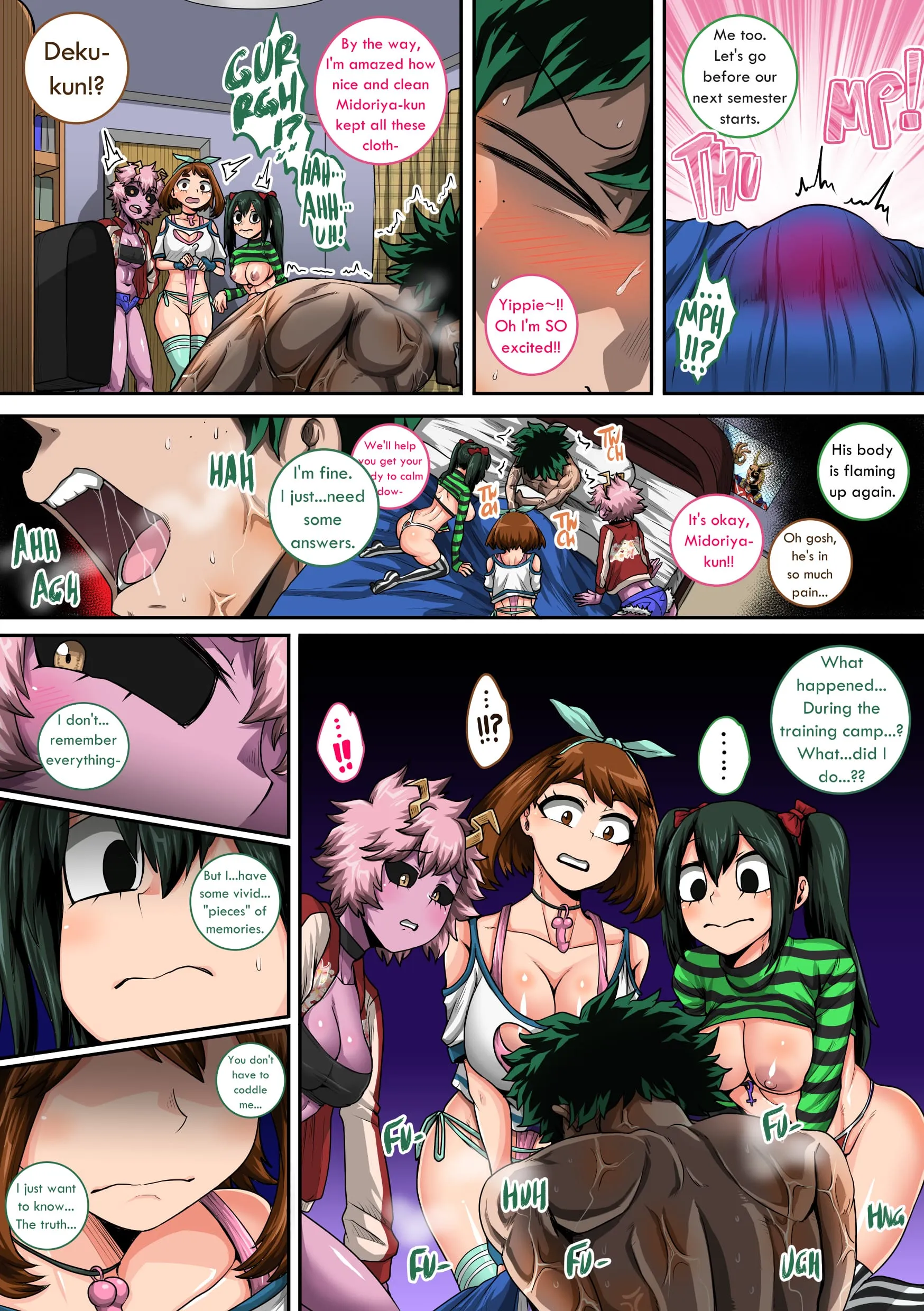 My Harem Academia (Boku No Hero Academia), 8.2 . My Harem Academia - Breaking into a Broken Heart - Chapter 8, page 6 of 57