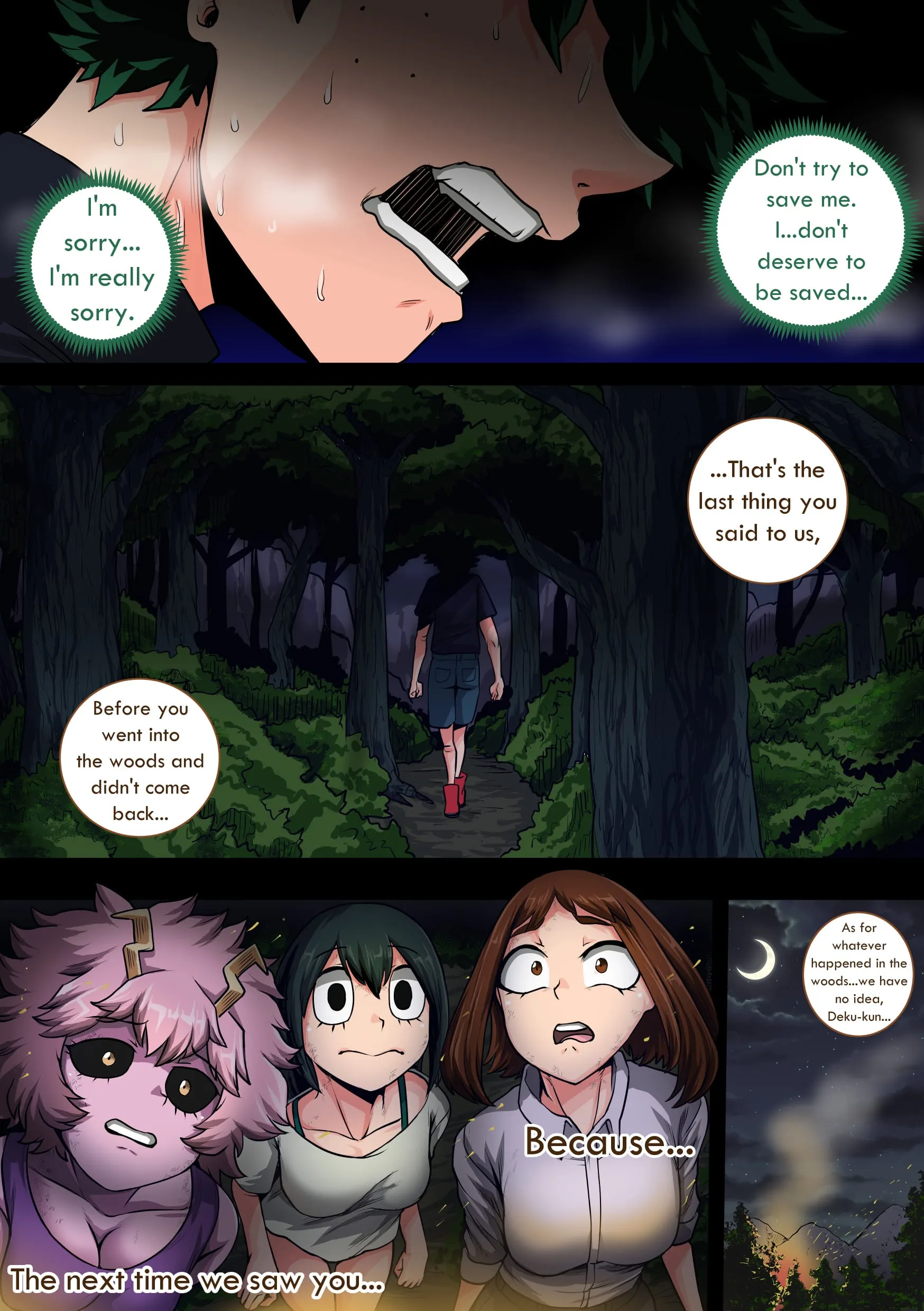 My Harem Academia (Boku No Hero Academia), 8.2 . My Harem Academia - Breaking into a Broken Heart - Chapter 8, page 9 of 57