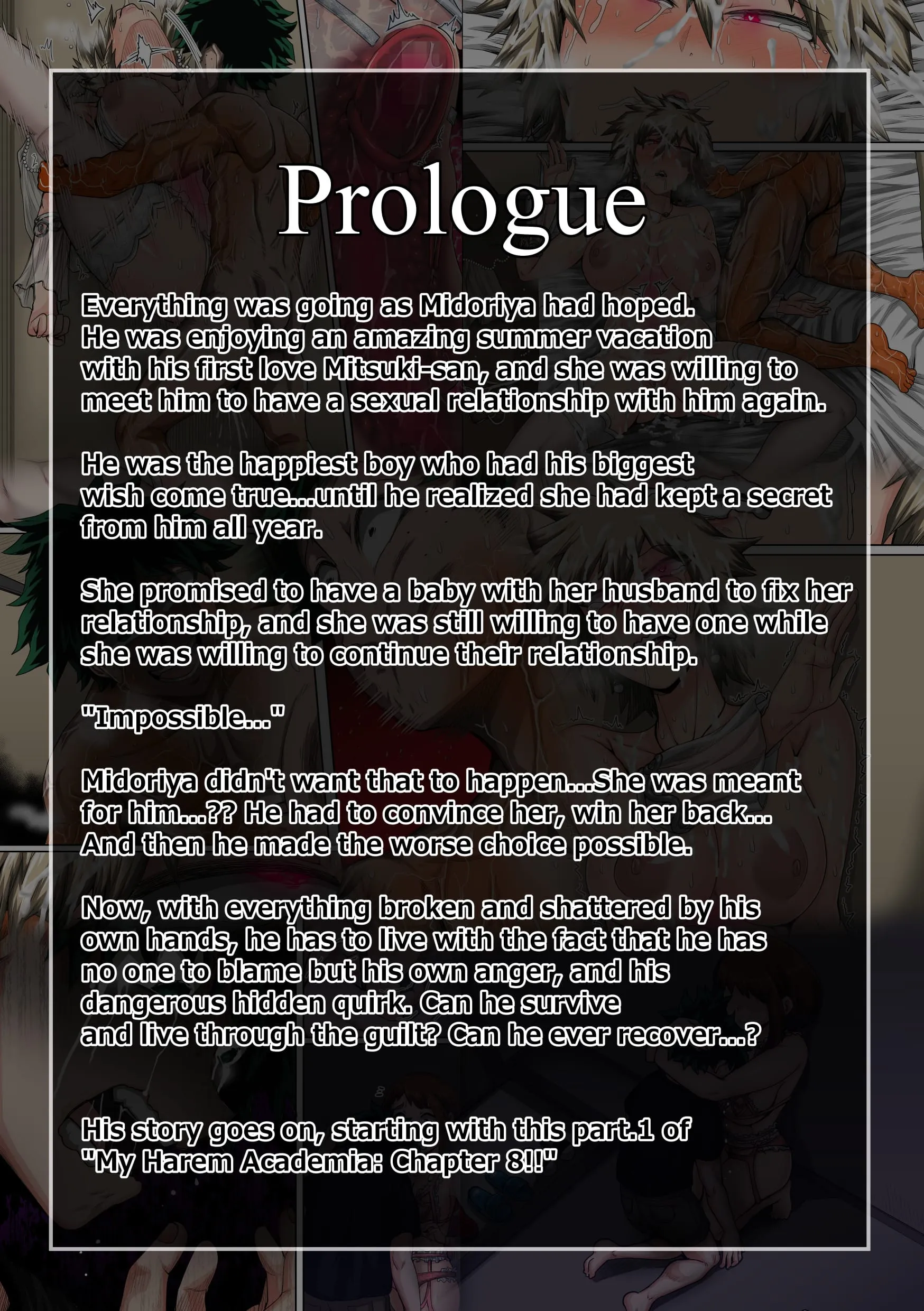 My Harem Academia (Boku No Hero Academia), 8.1 . My Harem Academia - Breaking into a Broken Heart - Chapter 8, page 2 of 52
