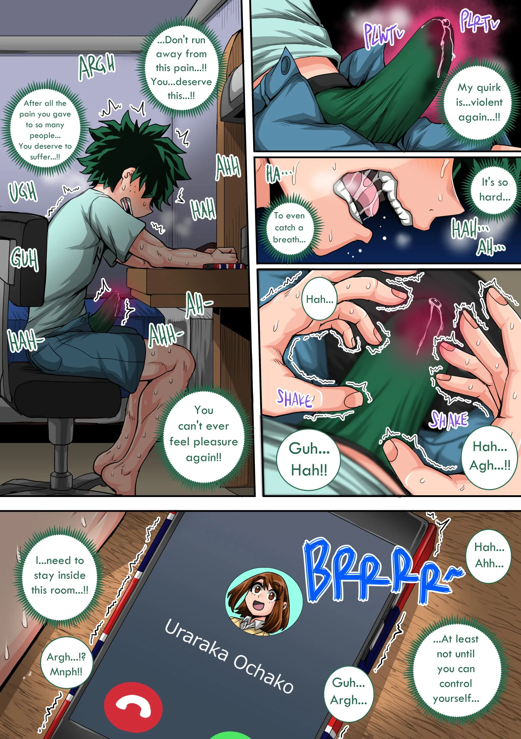 My Harem Academia (Boku No Hero Academia), 8.1 . My Harem Academia - Breaking into a Broken Heart - Chapter 8, page 14 of 52