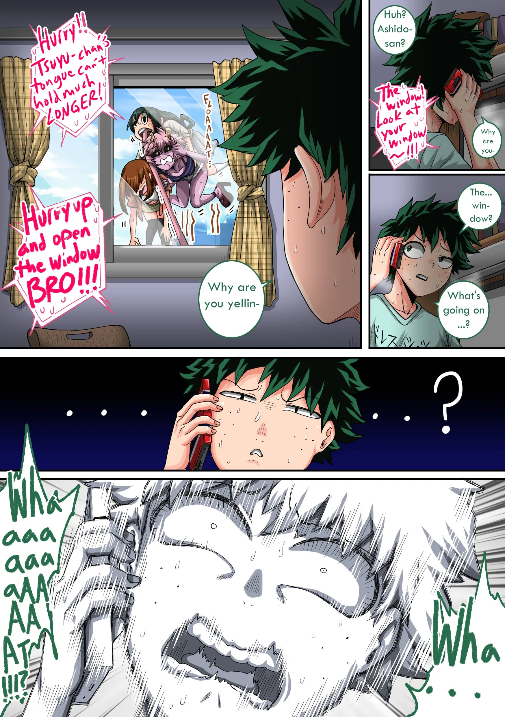 My Harem Academia (Boku No Hero Academia), 8.1 . My Harem Academia - Breaking into a Broken Heart - Chapter 8, page 16 of 52