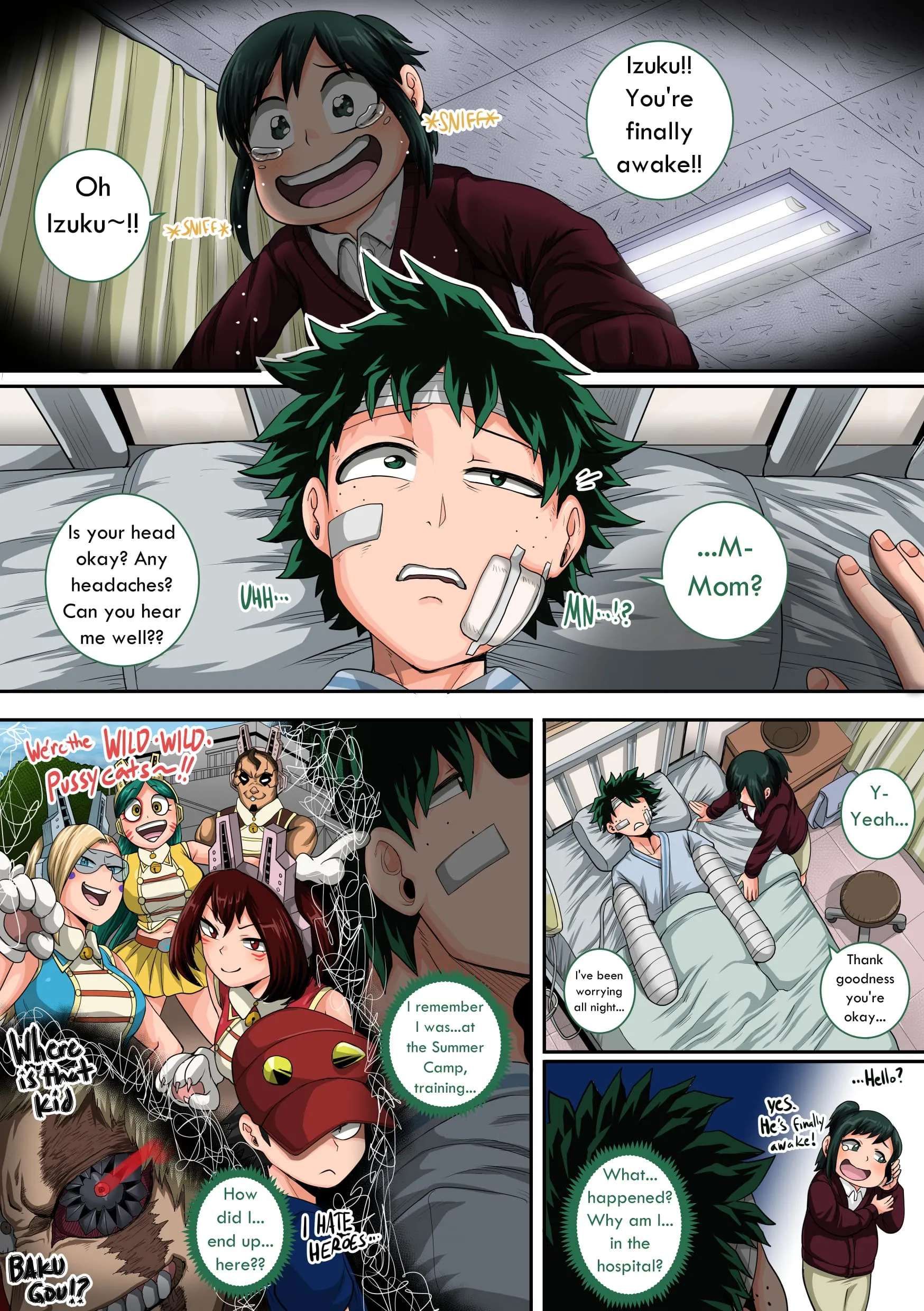 My Harem Academia (Boku No Hero Academia), 8.1 . My Harem Academia - Breaking into a Broken Heart - Chapter 8, page 4 of 52