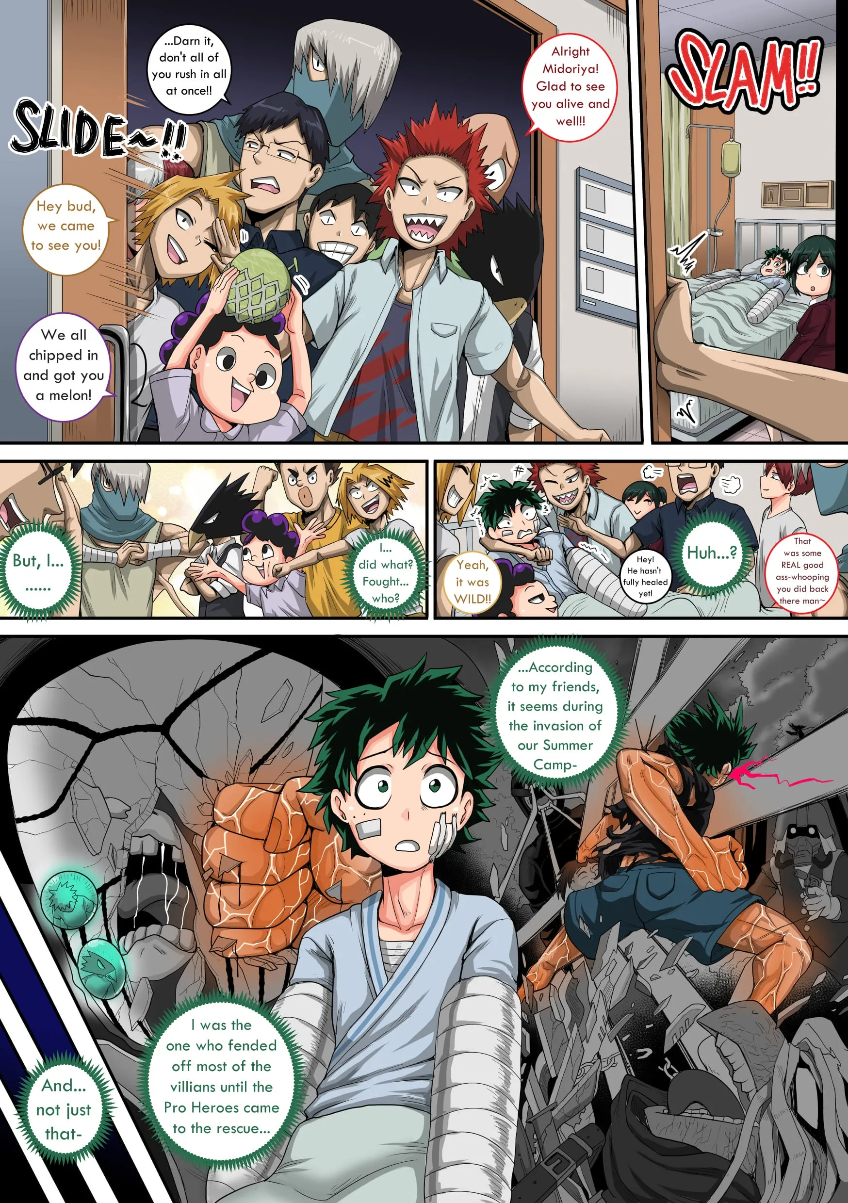 My Harem Academia (Boku No Hero Academia), 8.1 . My Harem Academia - Breaking into a Broken Heart - Chapter 8, page 5 of 52