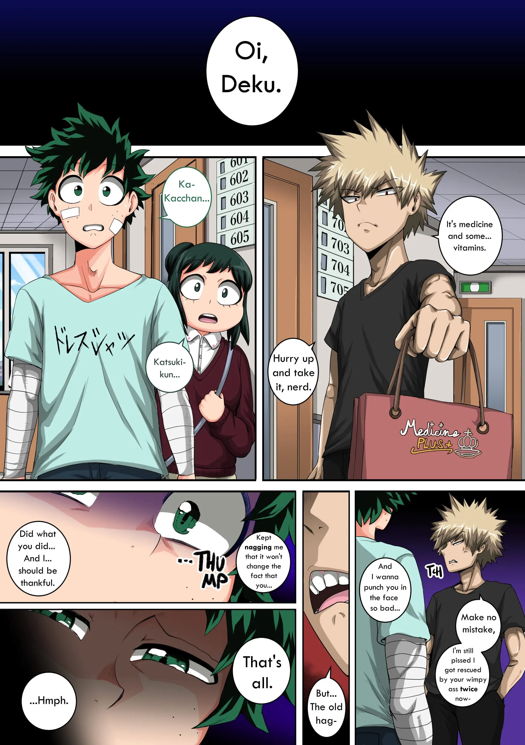 My Harem Academia (Boku No Hero Academia), 8.1 . My Harem Academia - Breaking into a Broken Heart - Chapter 8, page 6 of 52