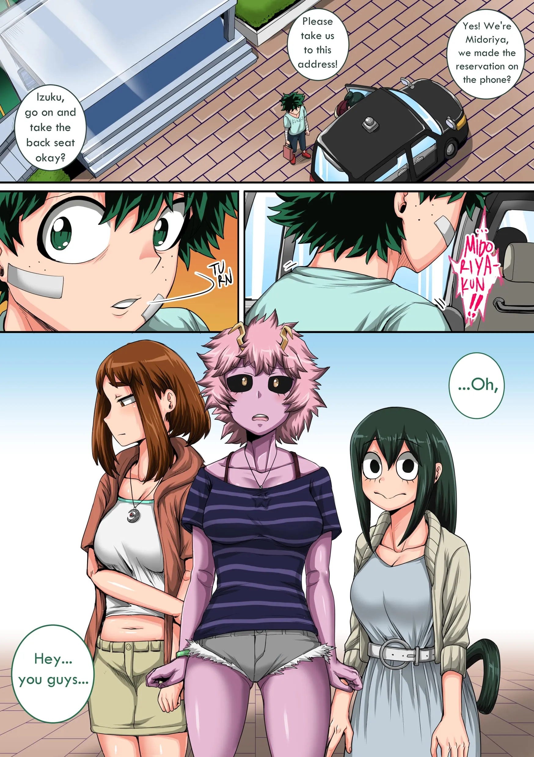 My Harem Academia (Boku No Hero Academia), 8.1 . My Harem Academia - Breaking into a Broken Heart - Chapter 8, page 7 of 52