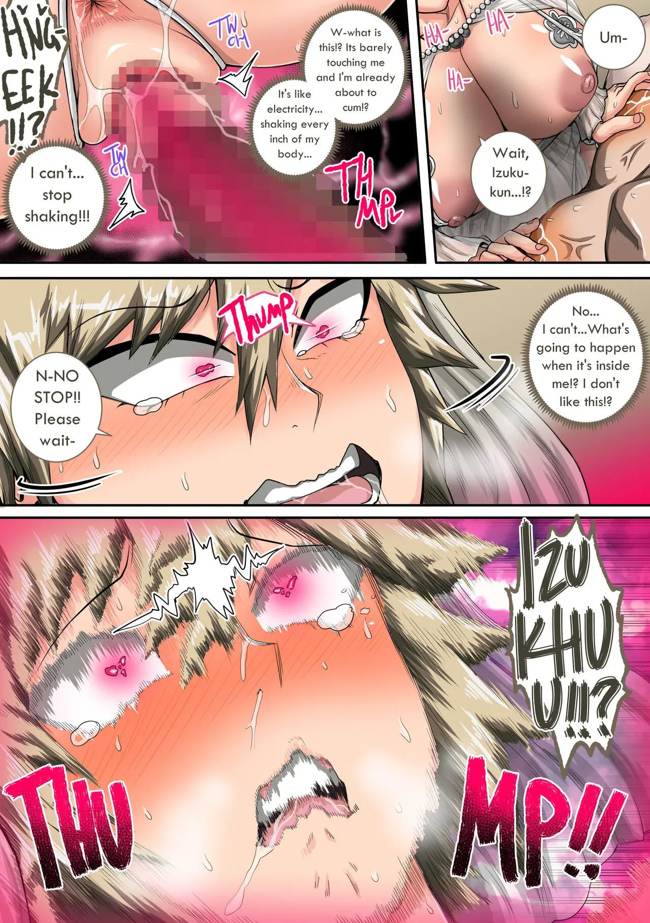 My Harem Academia (Boku No Hero Academia), 7.5.2 . My Harem Academia - Bakugou Mama to no Natsuyasumi 3-2 - Chapter 7, page 18 of 83