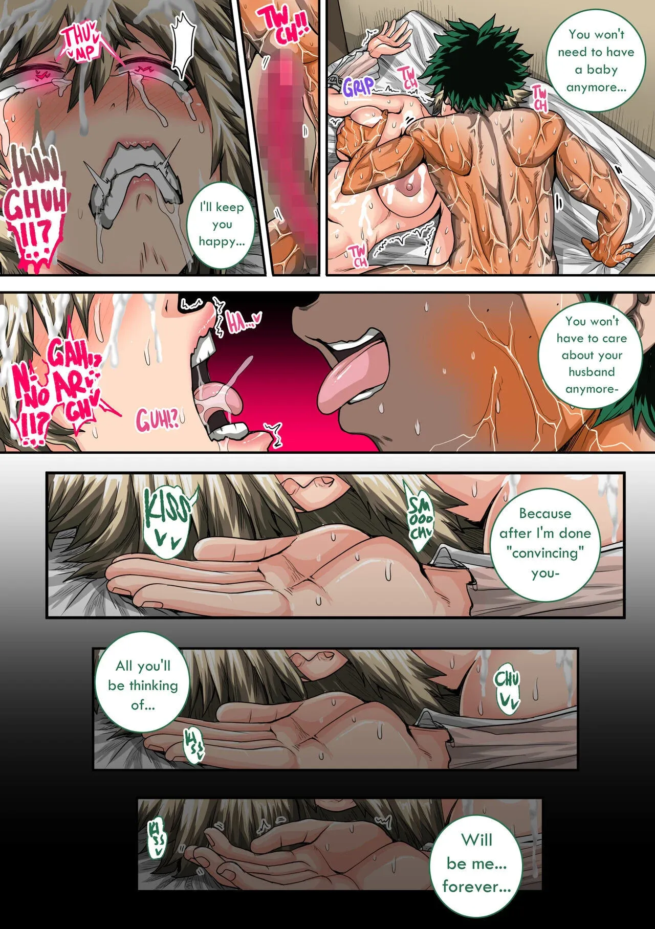 My Harem Academia (Boku No Hero Academia), 7.5.2 . My Harem Academia - Bakugou Mama to no Natsuyasumi 3-2 - Chapter 7, page 50 of 83
