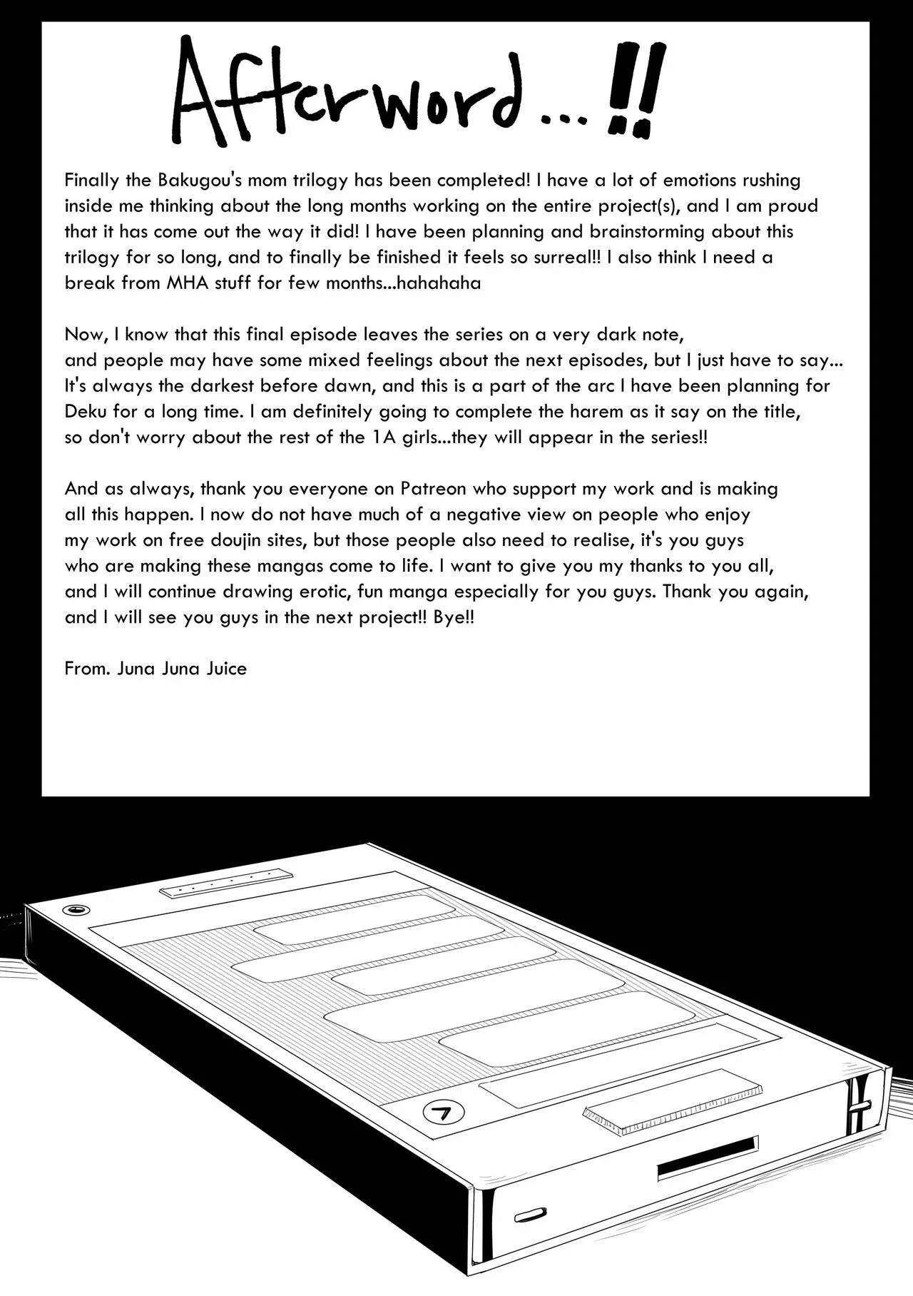 My Harem Academia (Boku No Hero Academia), 7.5.2 . My Harem Academia - Bakugou Mama to no Natsuyasumi 3-2 - Chapter 7, page 83 of 83
