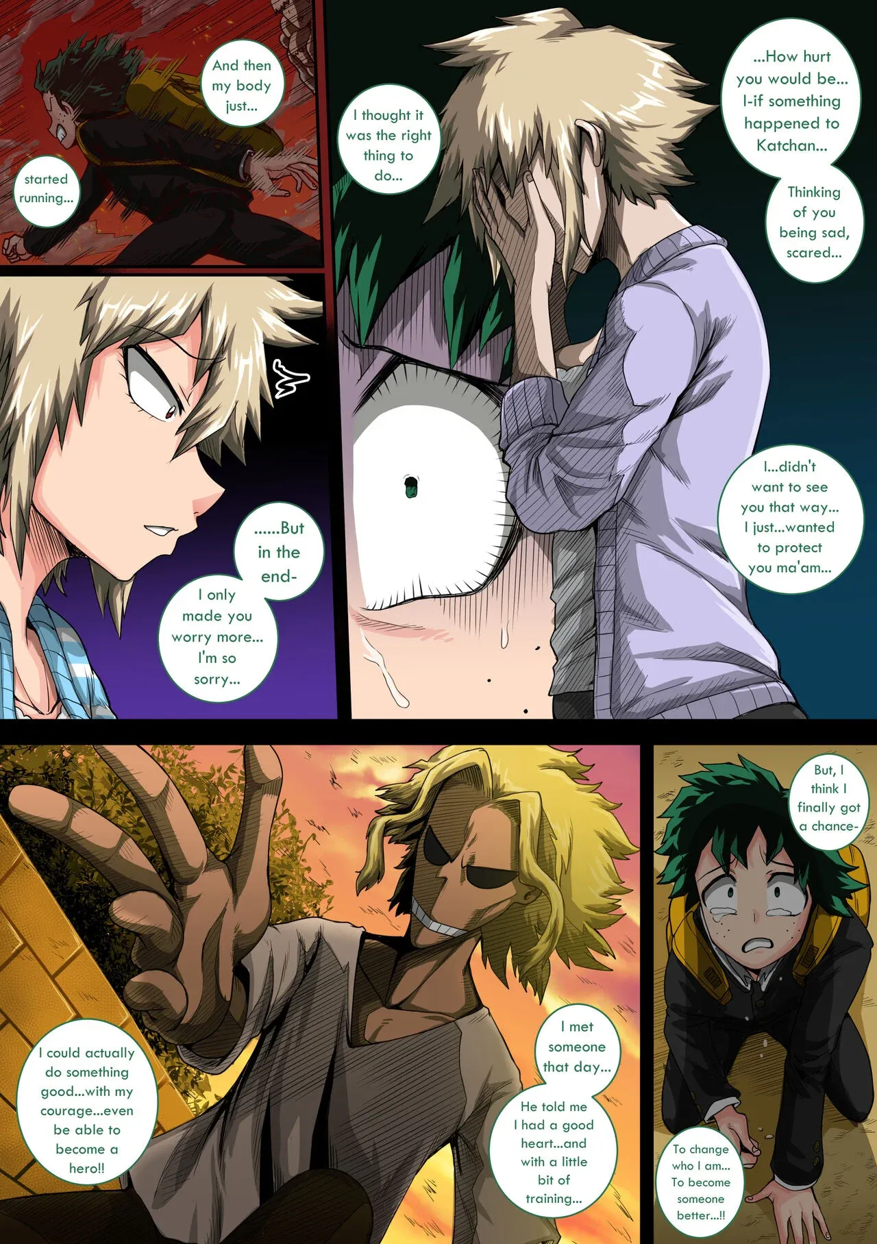 My Harem Academia (Boku No Hero Academia), 7.5.1 . My Harem Academia - Bakugou Mama to no Natsuyasumi 3-1 - Chapter 7, page 4 of 124