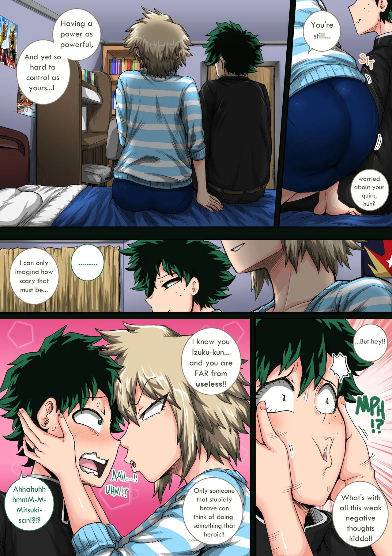 My Harem Academia (Boku No Hero Academia), 7.5.1 . My Harem Academia - Bakugou Mama to no Natsuyasumi 3-1 - Chapter 7, page 6 of 124