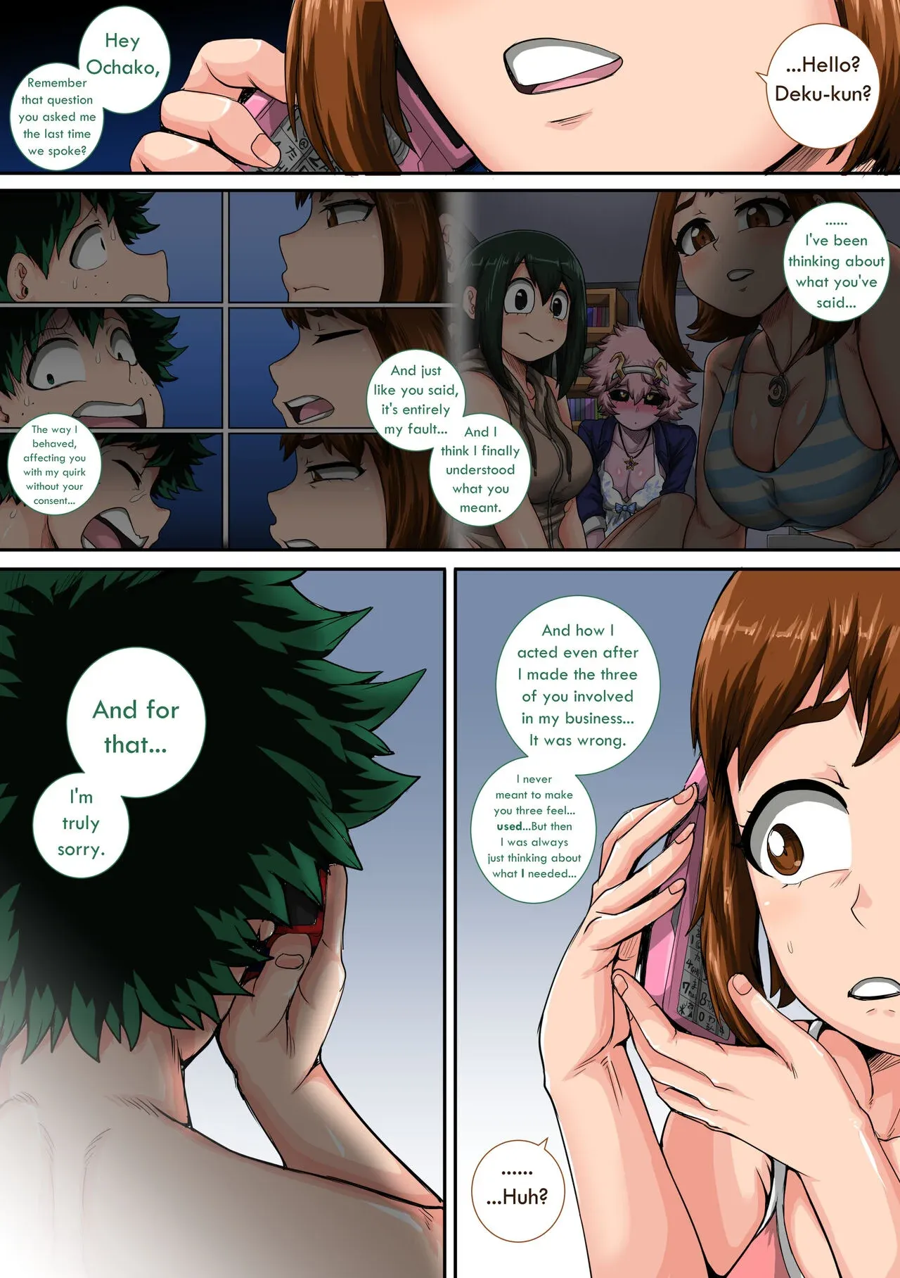 My Harem Academia (Boku No Hero Academia), 7.5.1 . My Harem Academia - Bakugou Mama to no Natsuyasumi 3-1 - Chapter 7, page 51 of 124