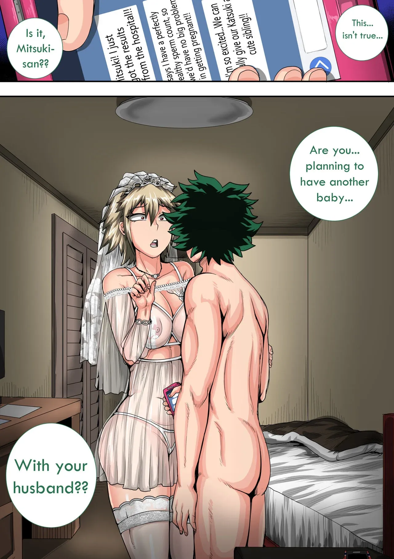 My Harem Academia (Boku No Hero Academia), 7.5.1 . My Harem Academia - Bakugou Mama to no Natsuyasumi 3-1 - Chapter 7, page 58 of 124