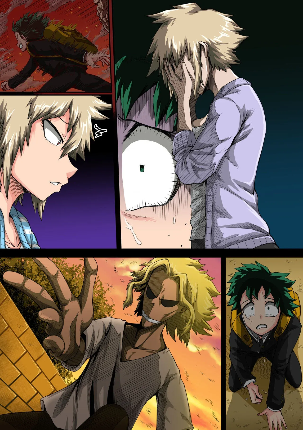 My Harem Academia (Boku No Hero Academia), 7.5.1 . My Harem Academia - Bakugou Mama to no Natsuyasumi 3-1 - Chapter 7, page 66 of 124