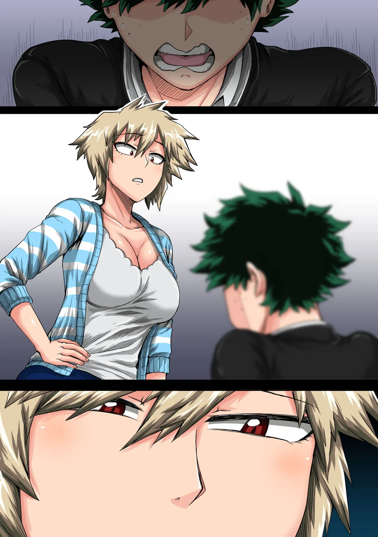 My Harem Academia (Boku No Hero Academia), 7.5.1 . My Harem Academia - Bakugou Mama to no Natsuyasumi 3-1 - Chapter 7, page 67 of 124