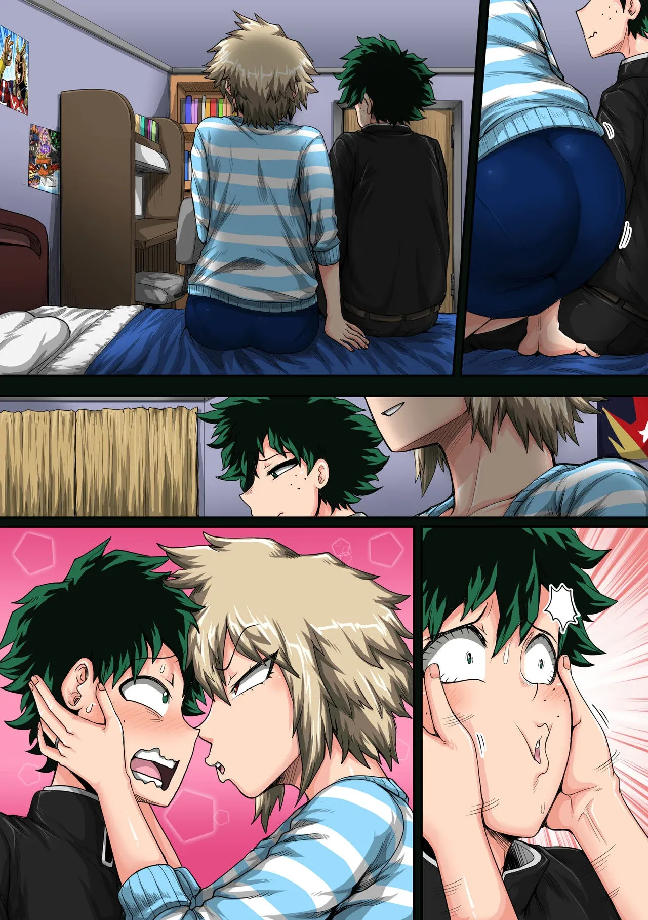 My Harem Academia (Boku No Hero Academia), 7.5.1 . My Harem Academia - Bakugou Mama to no Natsuyasumi 3-1 - Chapter 7, page 68 of 124