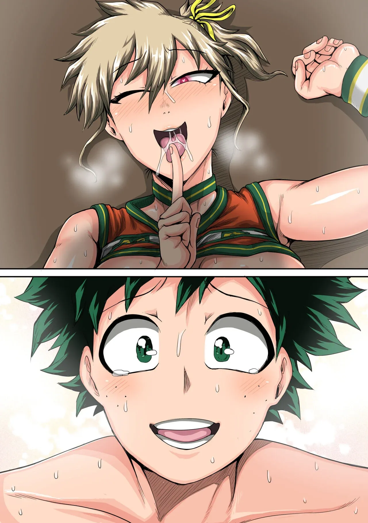 My Harem Academia (Boku No Hero Academia), 7.5.1 . My Harem Academia - Bakugou Mama to no Natsuyasumi 3-1 - Chapter 7, page 98 of 124