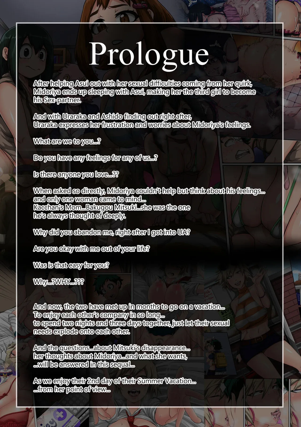 My Harem Academia (Boku No Hero Academia), 7.4 . My Harem Academia - Bakugou Mama to no Natsuyasumi Second Part - Chapter 7, page 2 of 180