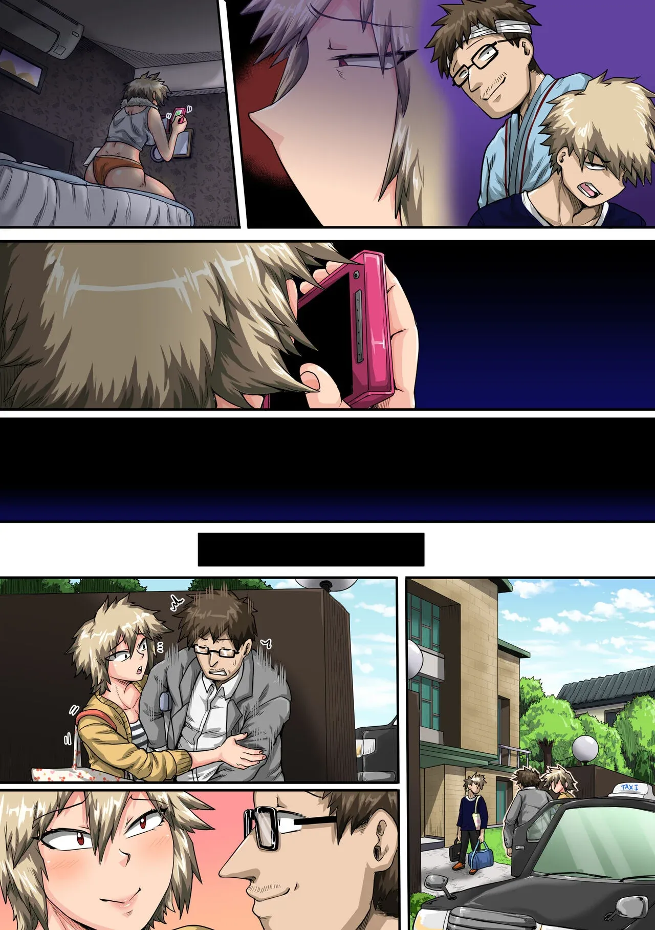 My Harem Academia (Boku No Hero Academia), 7.4 . My Harem Academia - Bakugou Mama to no Natsuyasumi Second Part - Chapter 7, page 102 of 180