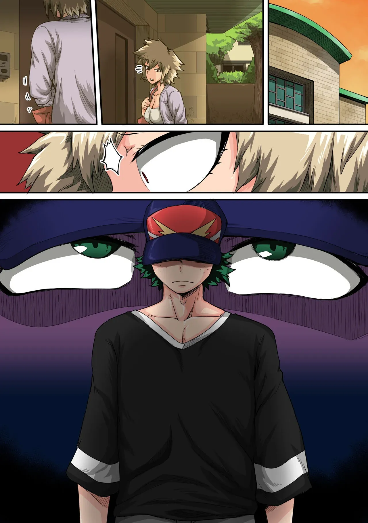My Harem Academia (Boku No Hero Academia), 7.4 . My Harem Academia - Bakugou Mama to no Natsuyasumi Second Part - Chapter 7, page 106 of 180