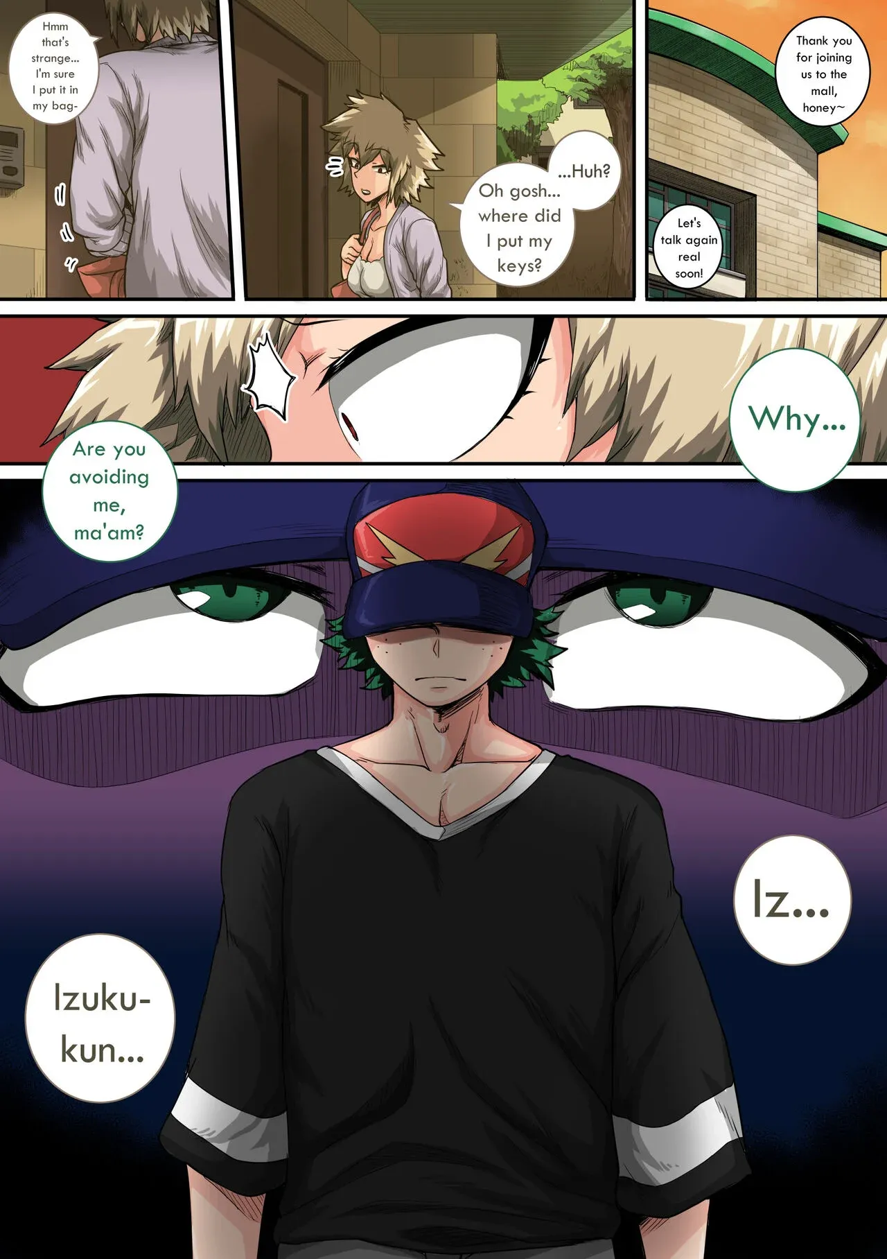 My Harem Academia (Boku No Hero Academia), 7.4 . My Harem Academia - Bakugou Mama to no Natsuyasumi Second Part - Chapter 7, page 16 of 180