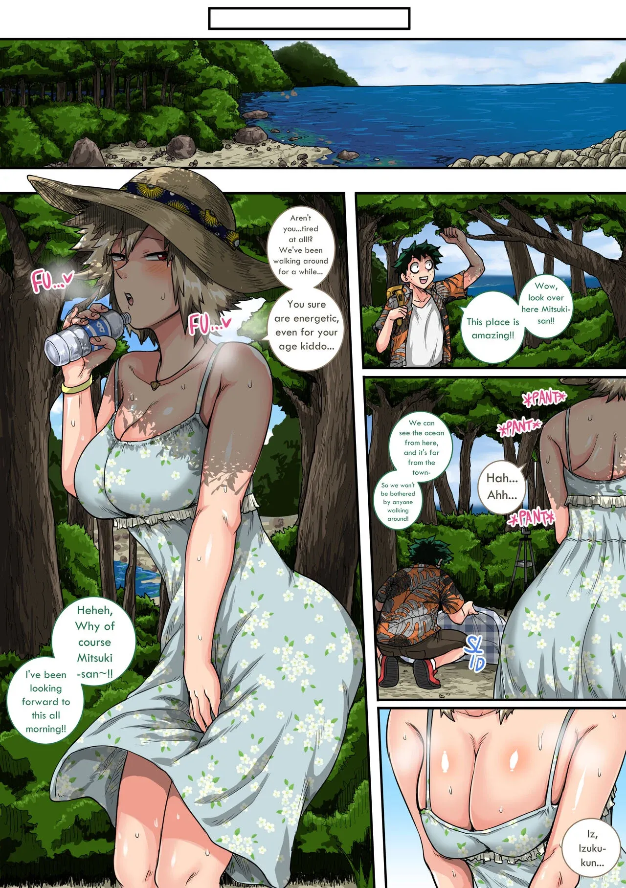 My Harem Academia (Boku No Hero Academia), 7.4 . My Harem Academia - Bakugou Mama to no Natsuyasumi Second Part - Chapter 7, page 21 of 180