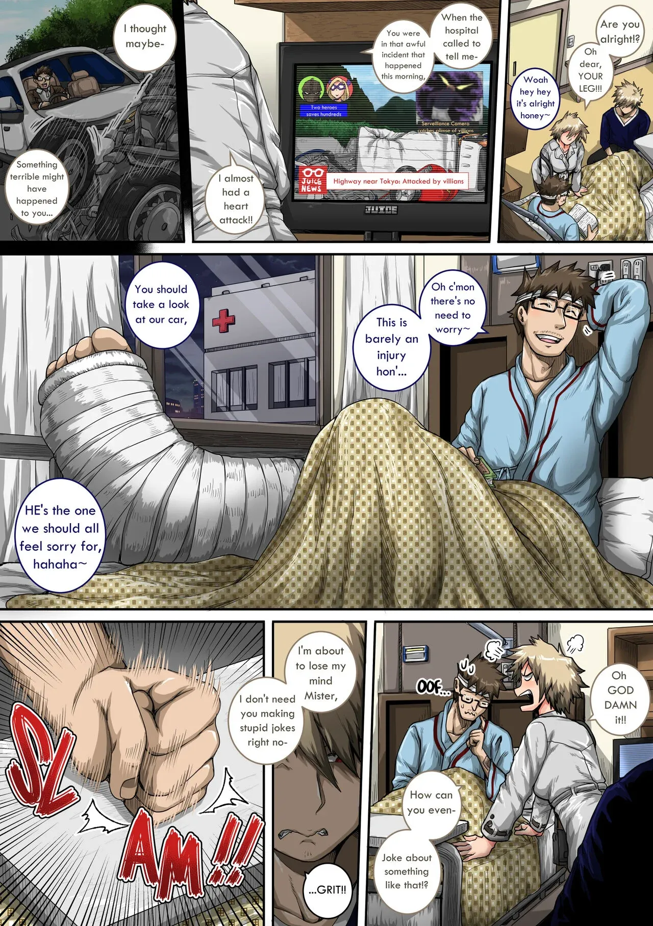 My Harem Academia (Boku No Hero Academia), 7.4 . My Harem Academia - Bakugou Mama to no Natsuyasumi Second Part - Chapter 7, page 4 of 180