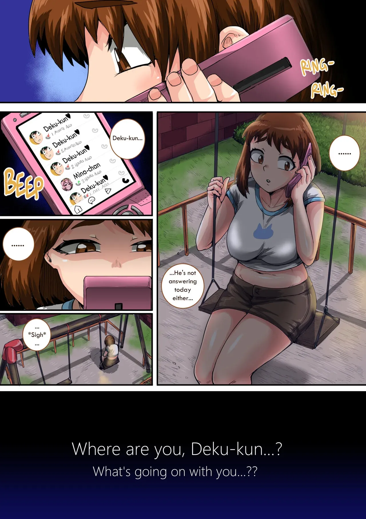 My Harem Academia (Boku No Hero Academia), 7.4 . My Harem Academia - Bakugou Mama to no Natsuyasumi Second Part - Chapter 7, page 86 of 180