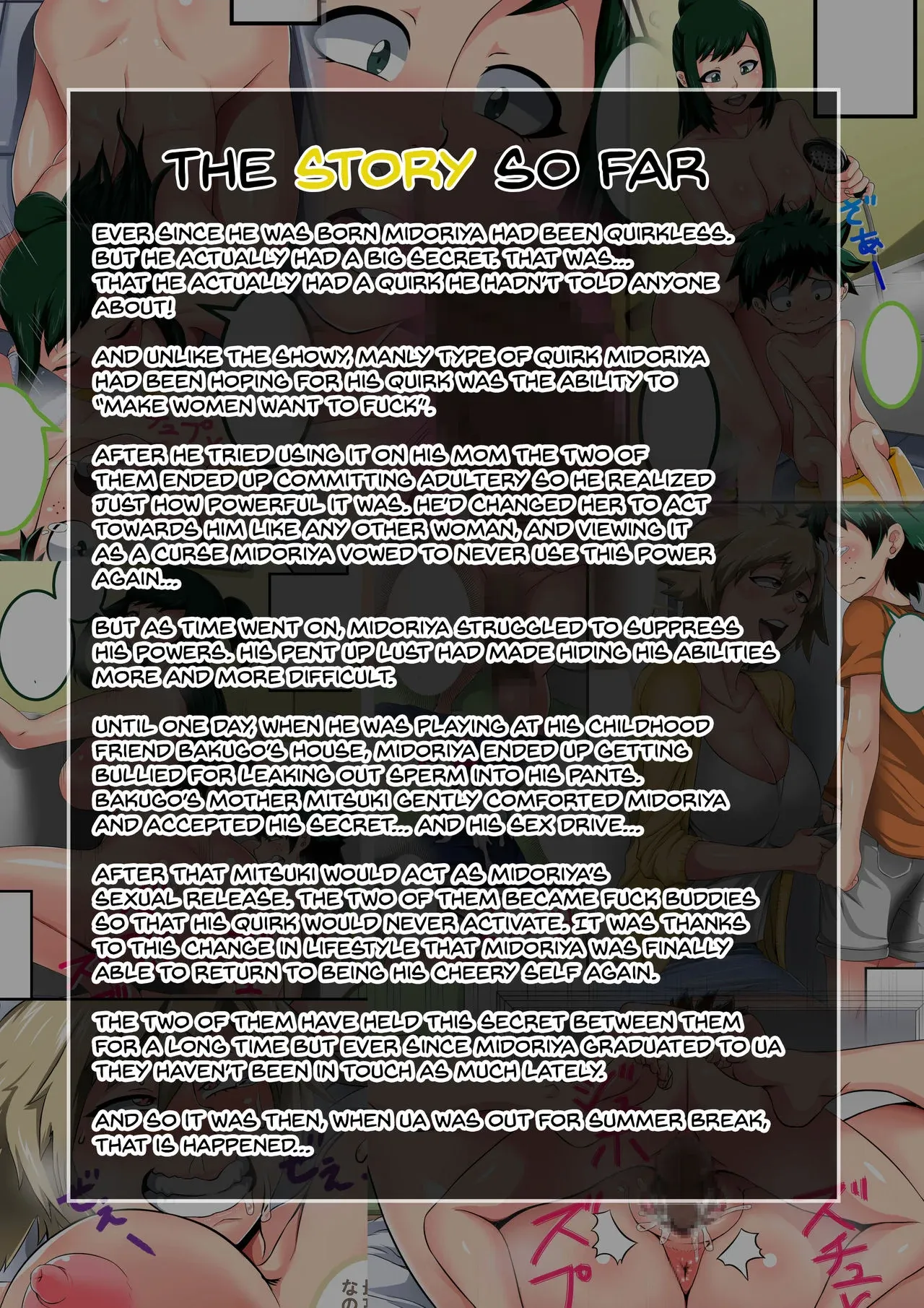 My Harem Academia (Boku No Hero Academia), 7.1 . My Harem Academia Bakugou Mama to no Natsuyasumi Zenpen - Chapter 7, page 2 of 35