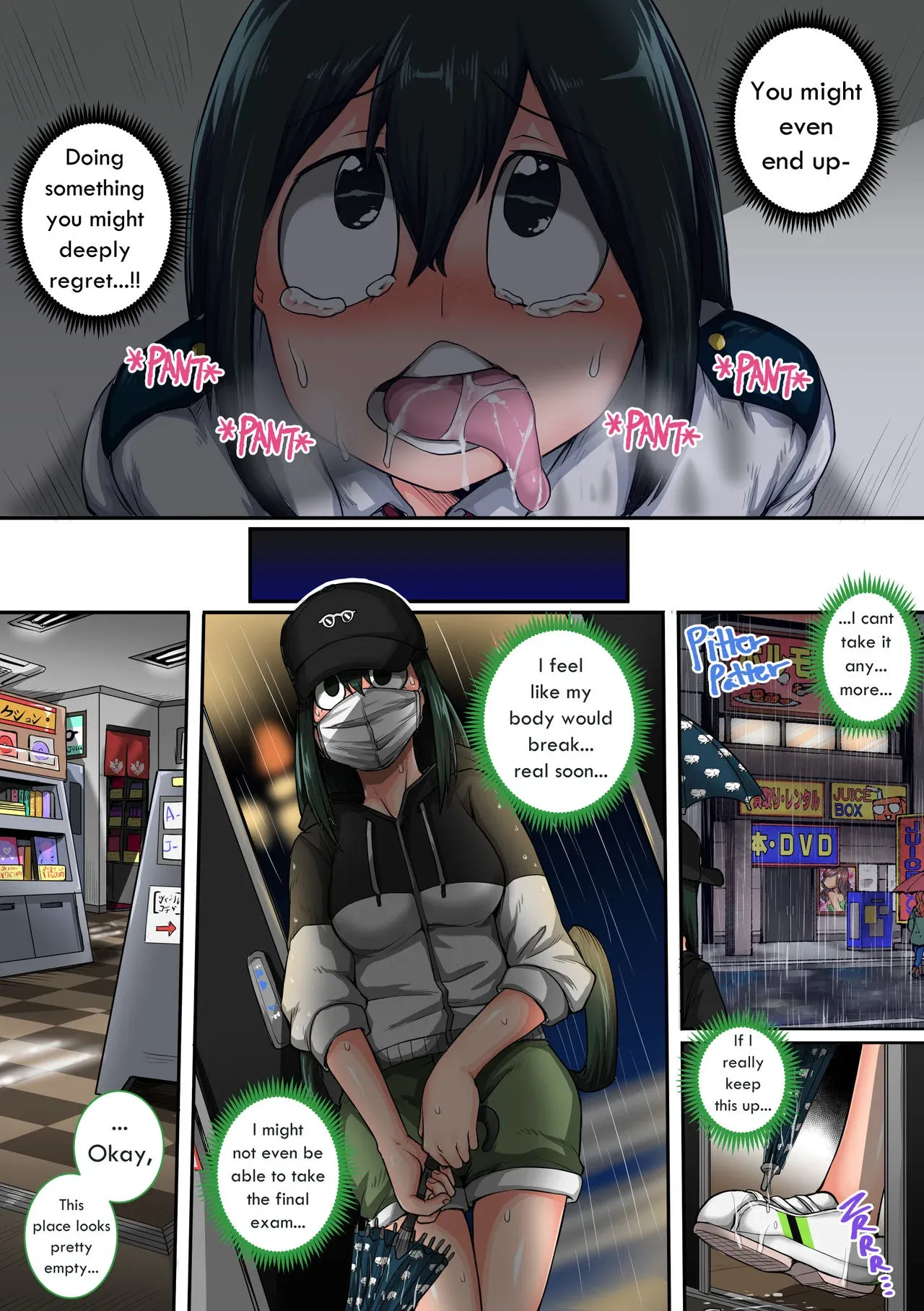 My Harem Academia (Boku No Hero Academia), 6 . My Harem Academia - The Frog Girl With Animal Instincts - Chapter 6, page 11 of 164