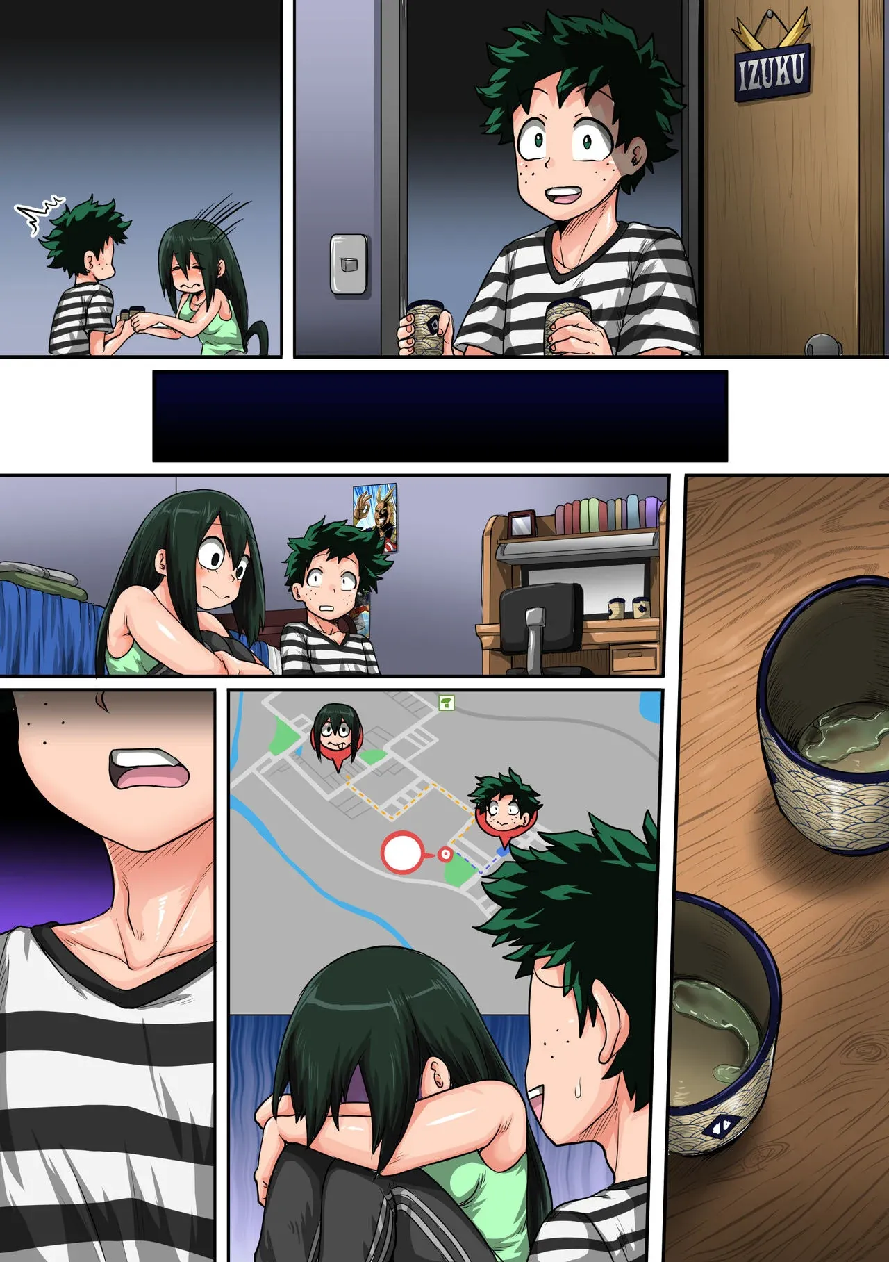 My Harem Academia (Boku No Hero Academia), 6 . My Harem Academia - The Frog Girl With Animal Instincts - Chapter 6, page 102 of 164