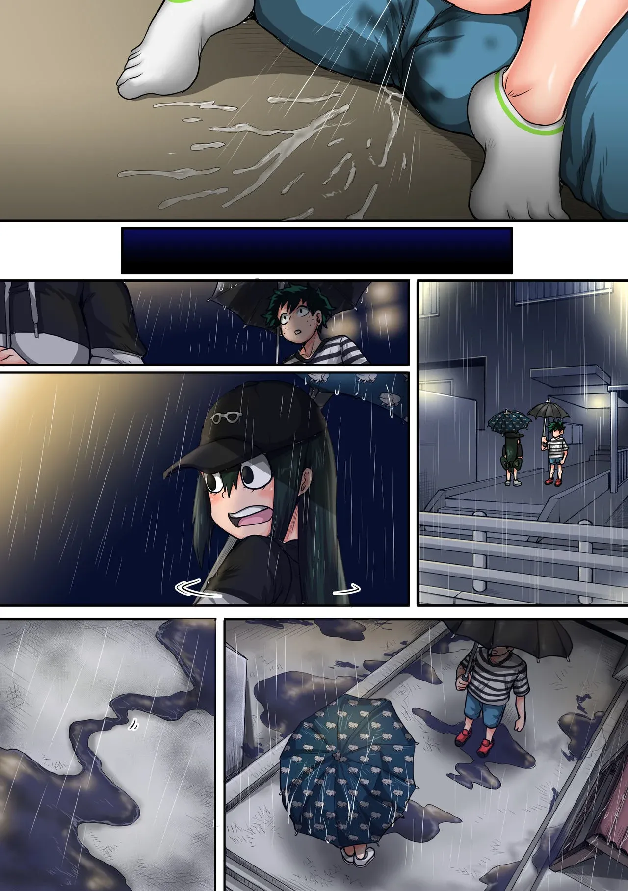 My Harem Academia (Boku No Hero Academia), 6 . My Harem Academia - The Frog Girl With Animal Instincts - Chapter 6, page 110 of 164