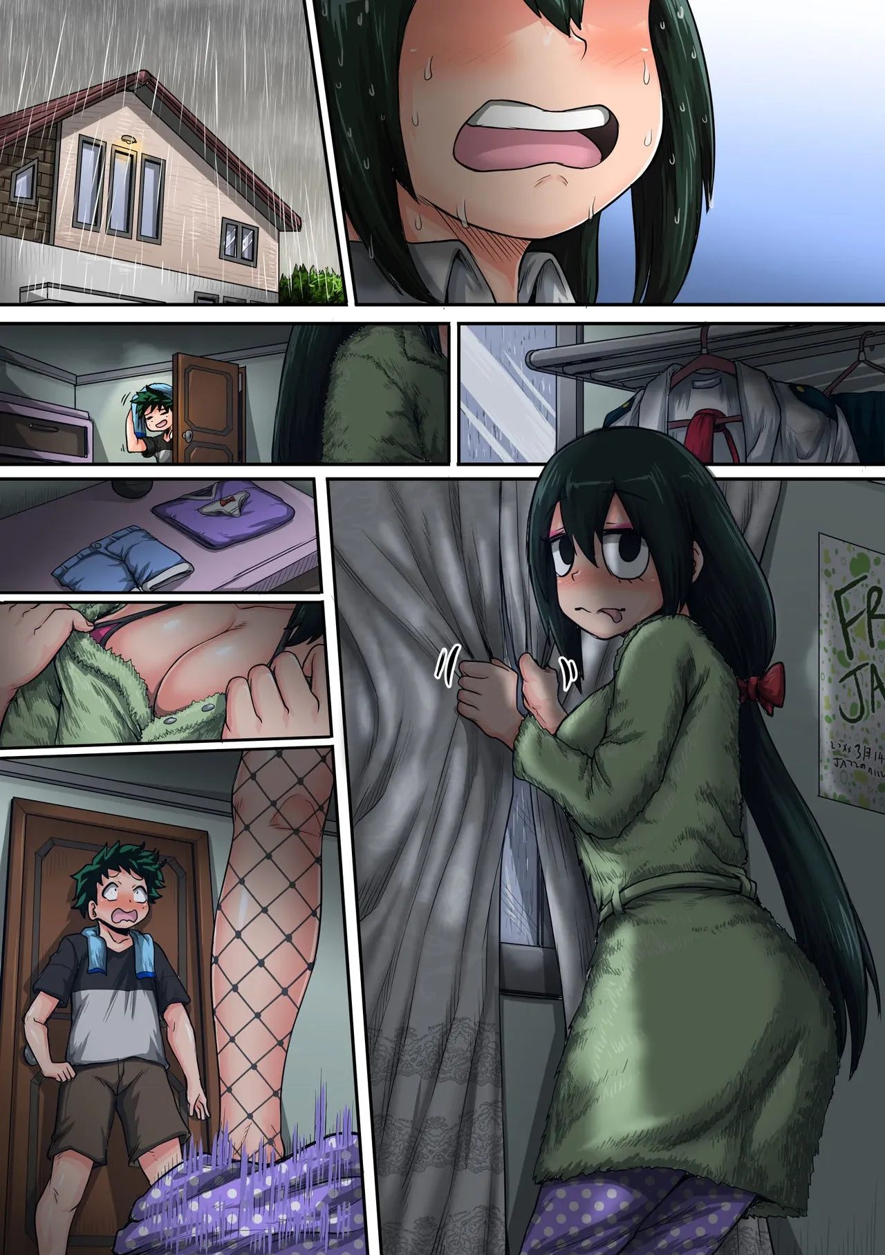 My Harem Academia (Boku No Hero Academia), 6 . My Harem Academia - The Frog Girl With Animal Instincts - Chapter 6, page 115 of 164