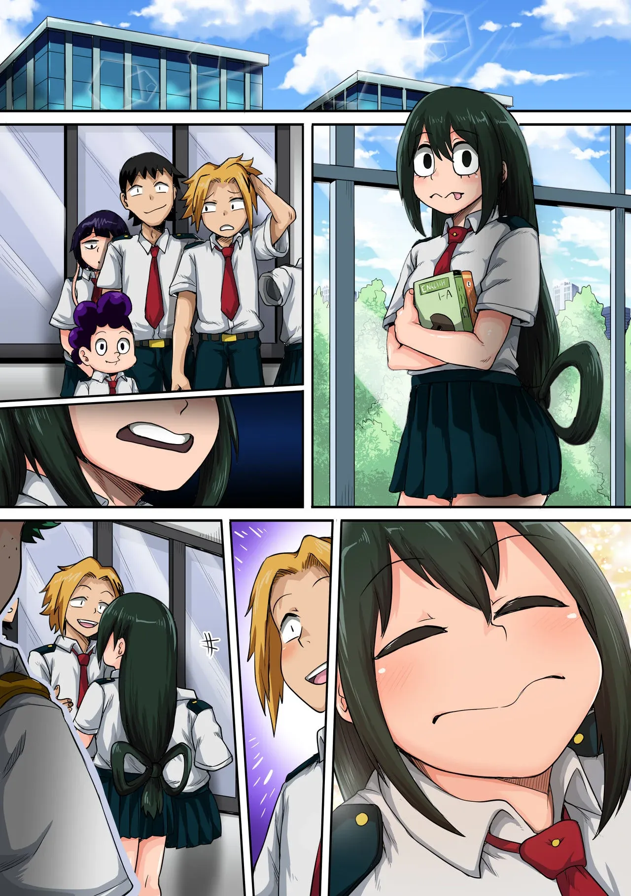 My Harem Academia (Boku No Hero Academia), 6 . My Harem Academia - The Frog Girl With Animal Instincts - Chapter 6, page 147 of 164