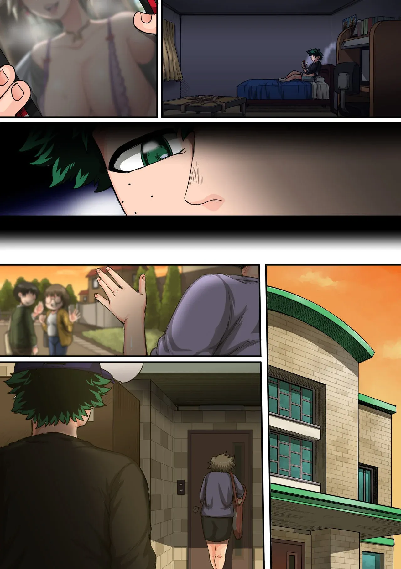 My Harem Academia (Boku No Hero Academia), 6 . My Harem Academia - The Frog Girl With Animal Instincts - Chapter 6, page 161 of 164
