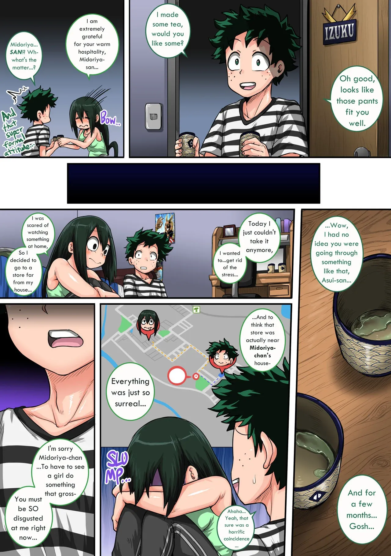 My Harem Academia (Boku No Hero Academia), 6 . My Harem Academia - The Frog Girl With Animal Instincts - Chapter 6, page 20 of 164